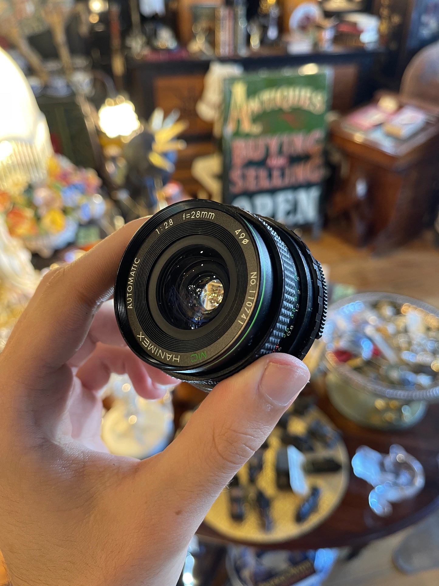 Vintage Hanimex MC Automatic 28mm f/2.8 Lens