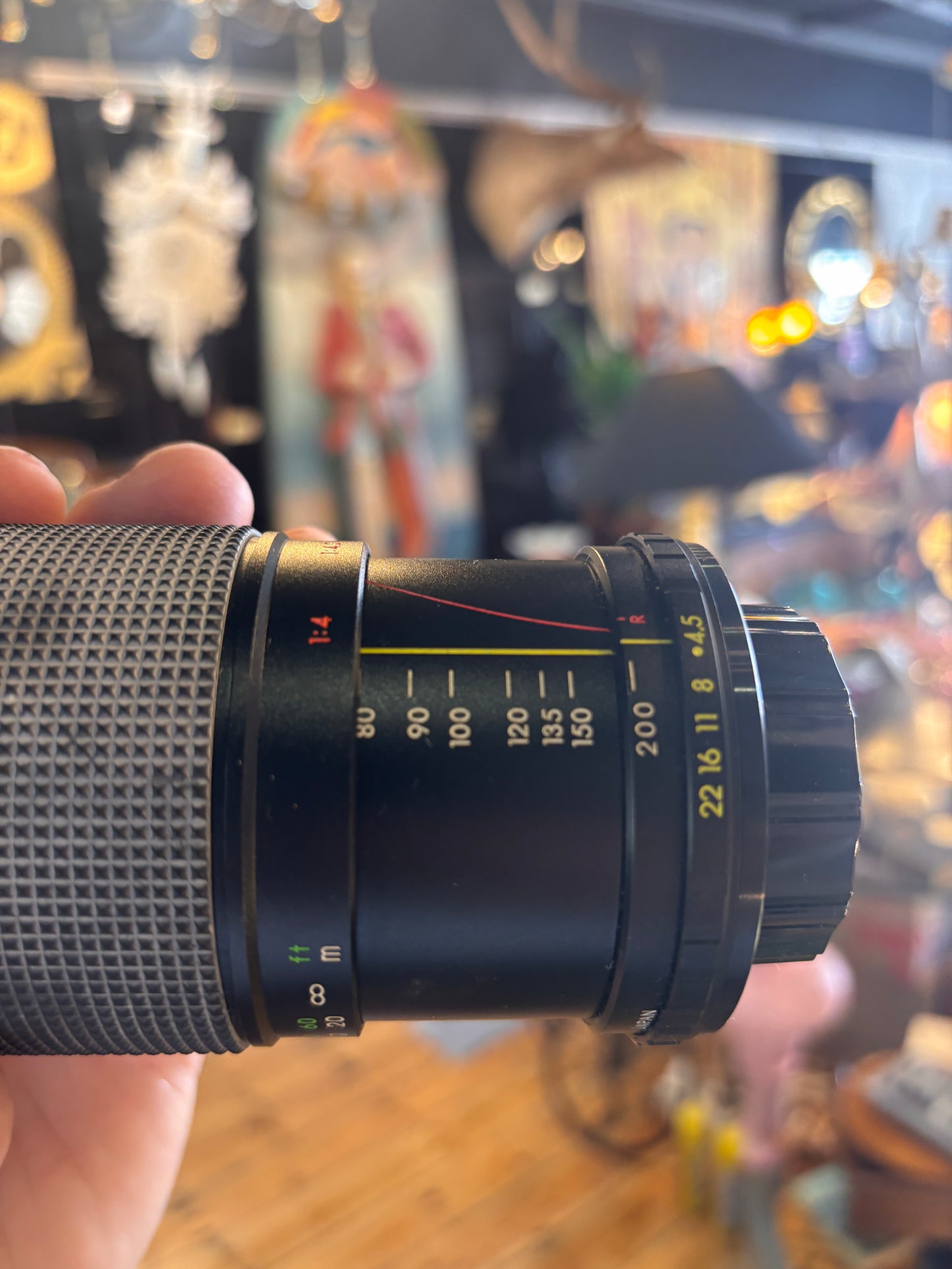 Hanimex Automatic MC 80–200mm f/4.5 Zoom Lens – Vintage Telephoto Macro 52mm