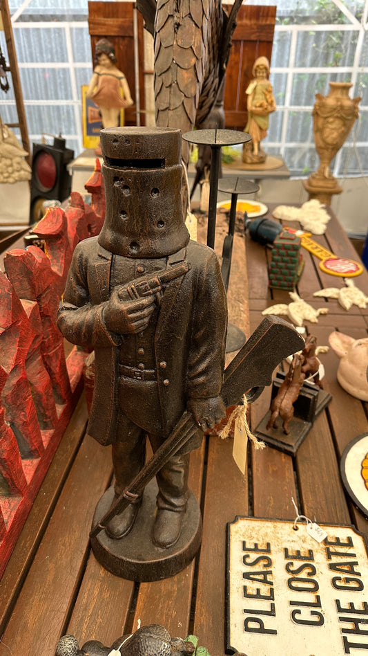 Large Ned Kelly Cast Iron Statue