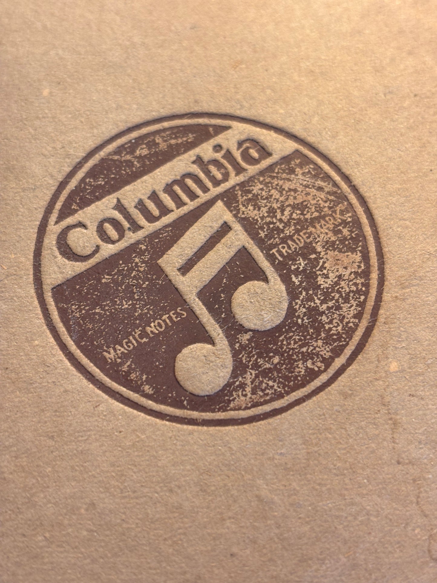 Columbia “Magic Notes” Record Album Binder with 78rpm Records – HMV, Parlophone & Columbia (1930s–40s)