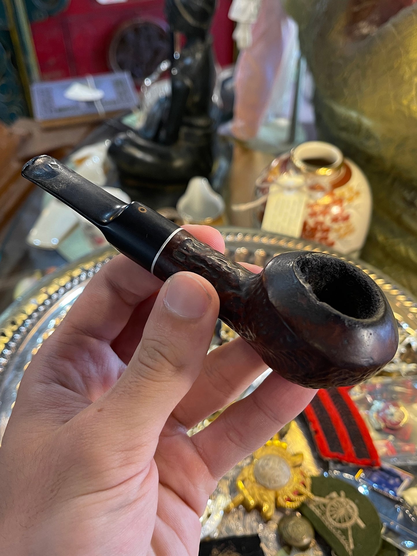 ‘Genuine 20th Century’ Wooden Smoking Pipe – Model 13 – Vintage Briar Classic