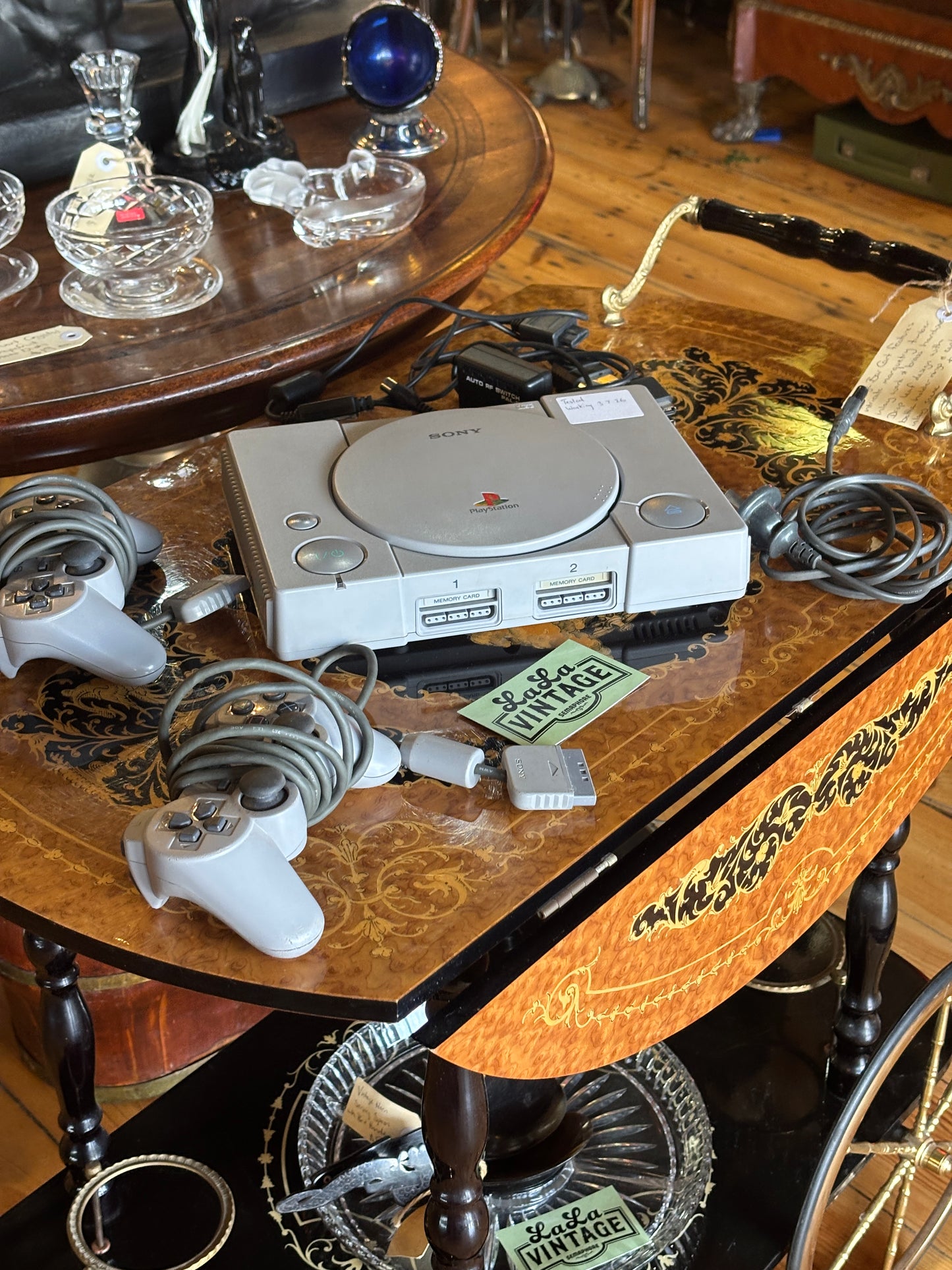 Original Sony PlayStation 1 Console – Tested & Fully Functional Retro Gaming System