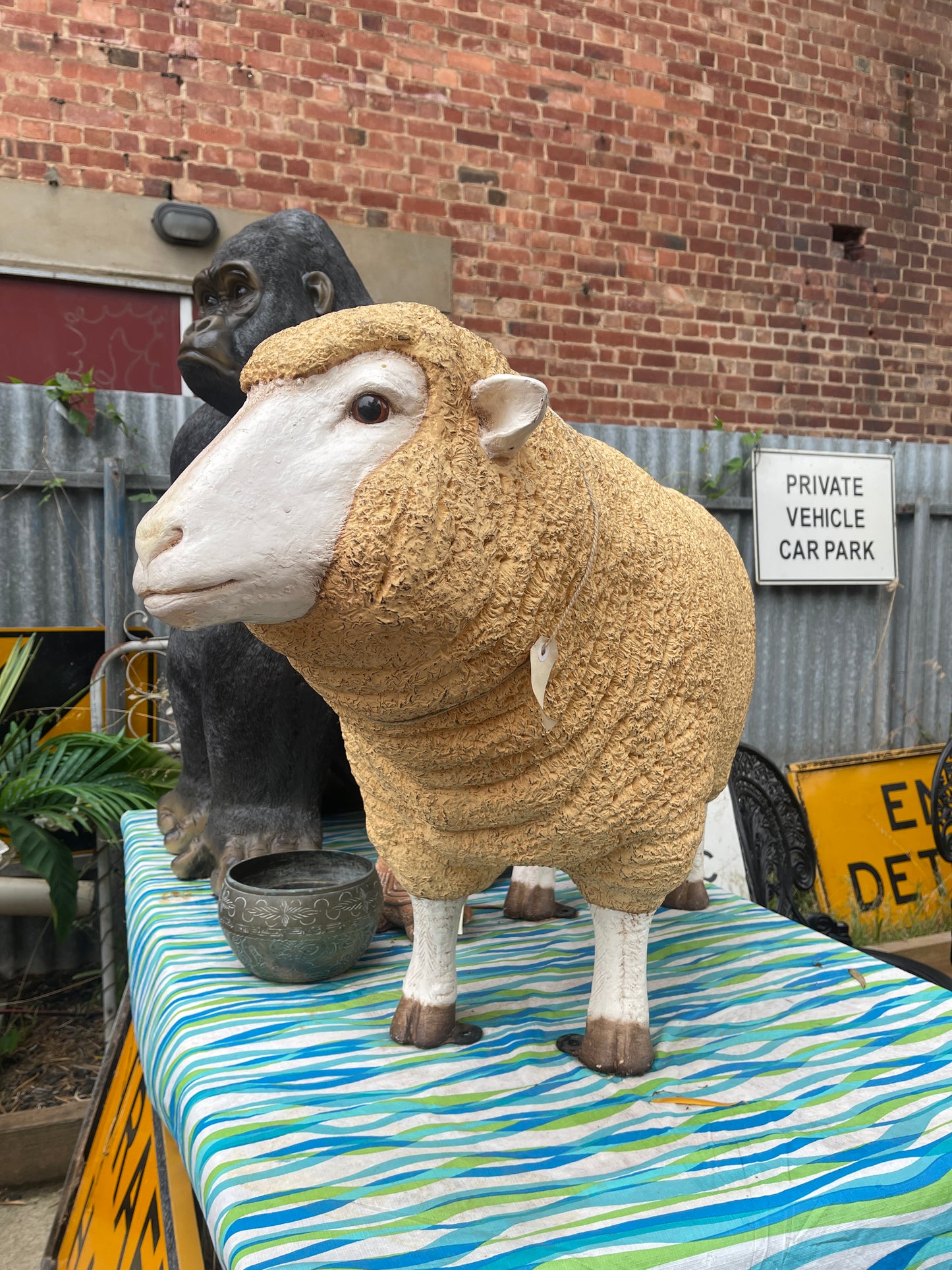 ‘Dolly’ - Life-size Fibreglass Sheep Statue