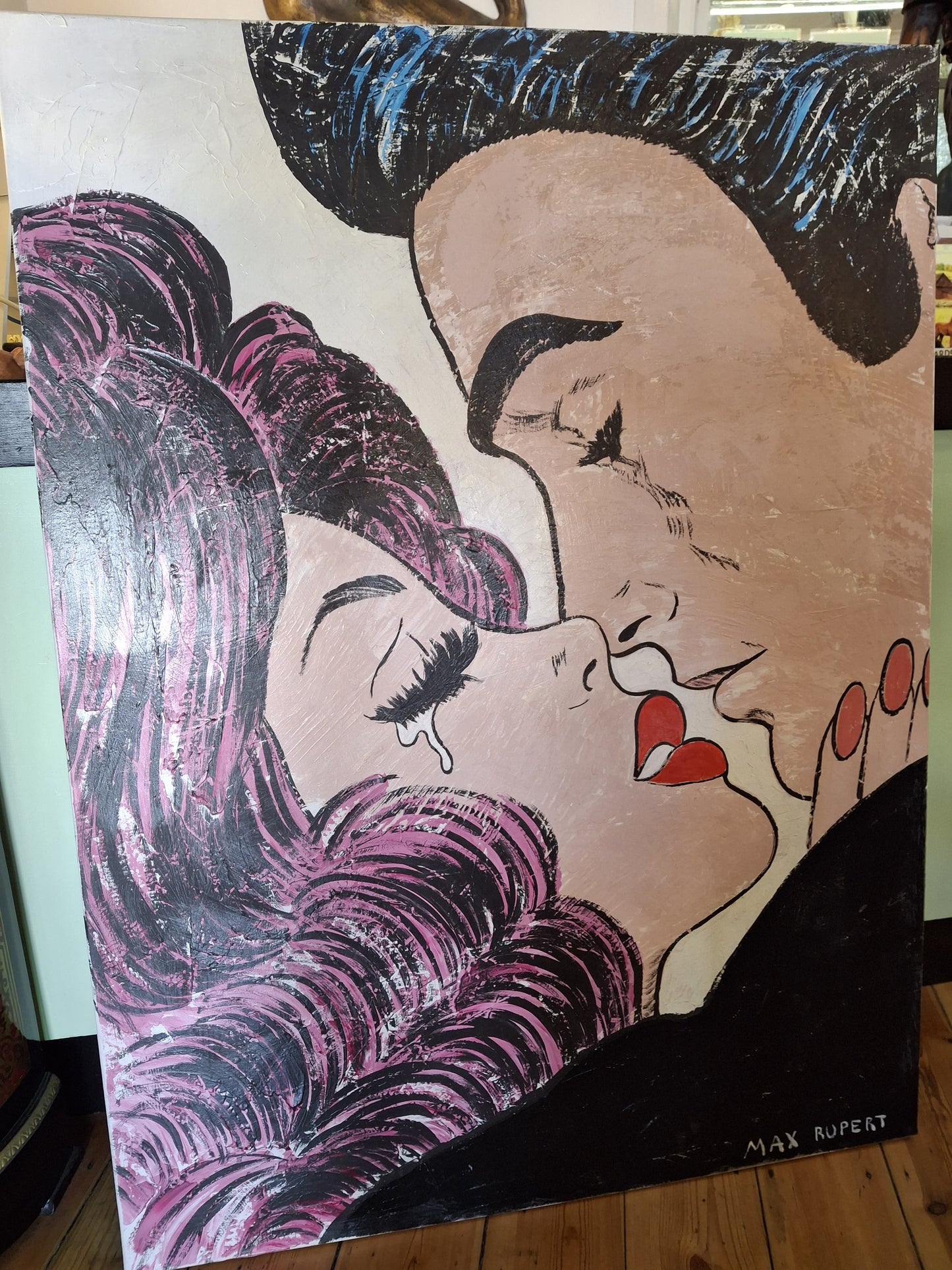 Original Acrylic Painting by Australian Artist Max Rupert