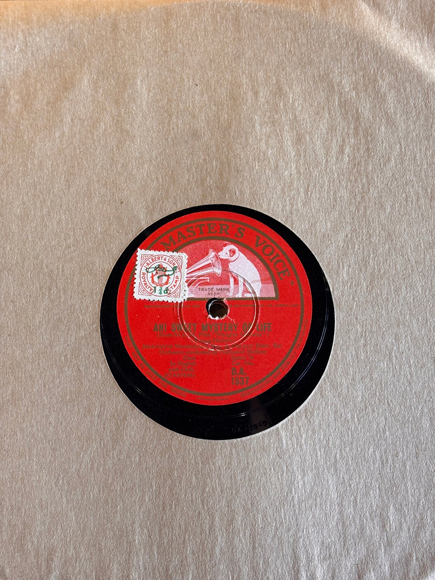 Columbia “Magic Notes” Record Album Binder with 78rpm Records – HMV, Parlophone & Columbia (1930s–40s)