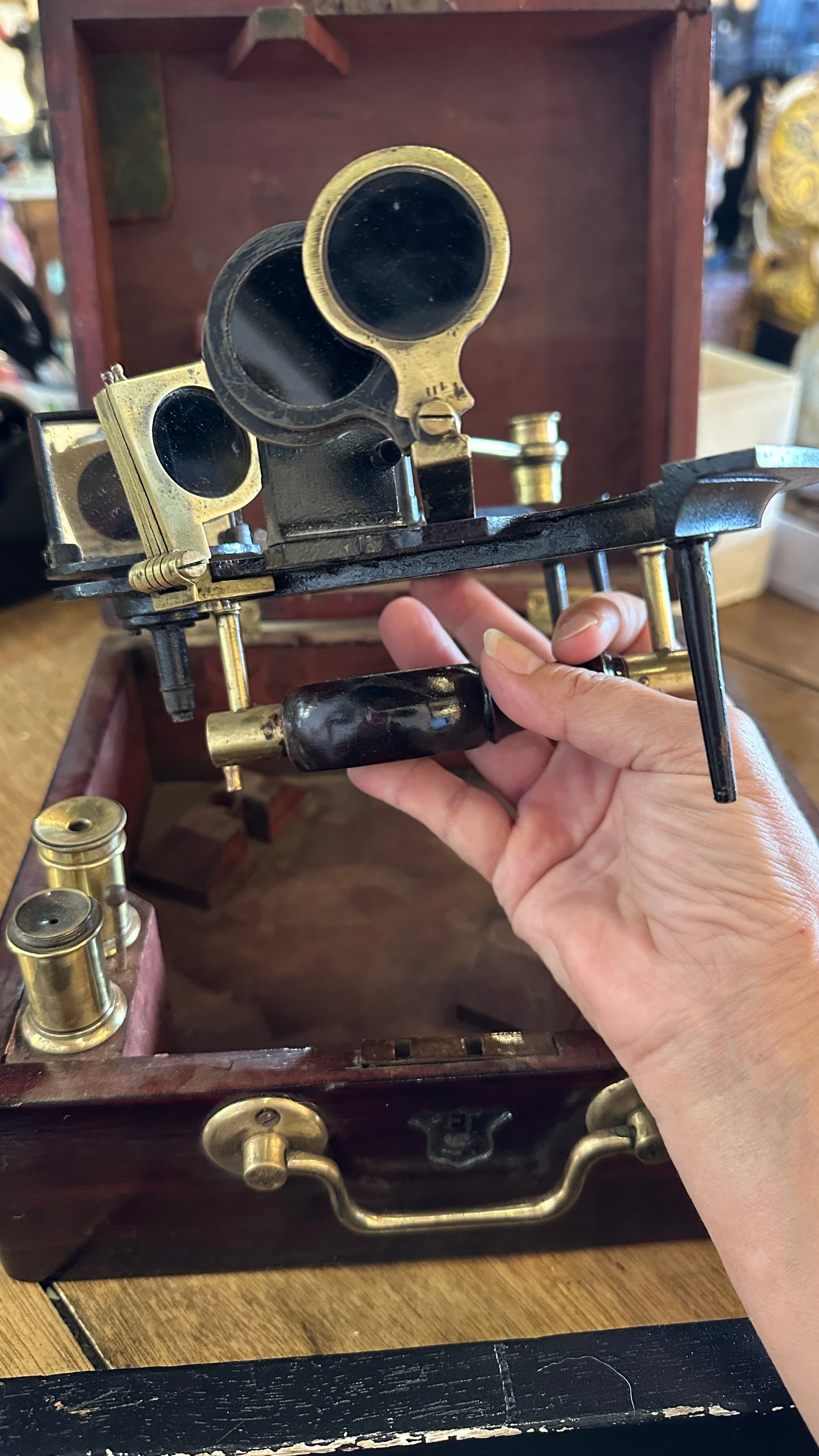 Antique Marine Sextant by WF Cannon, London