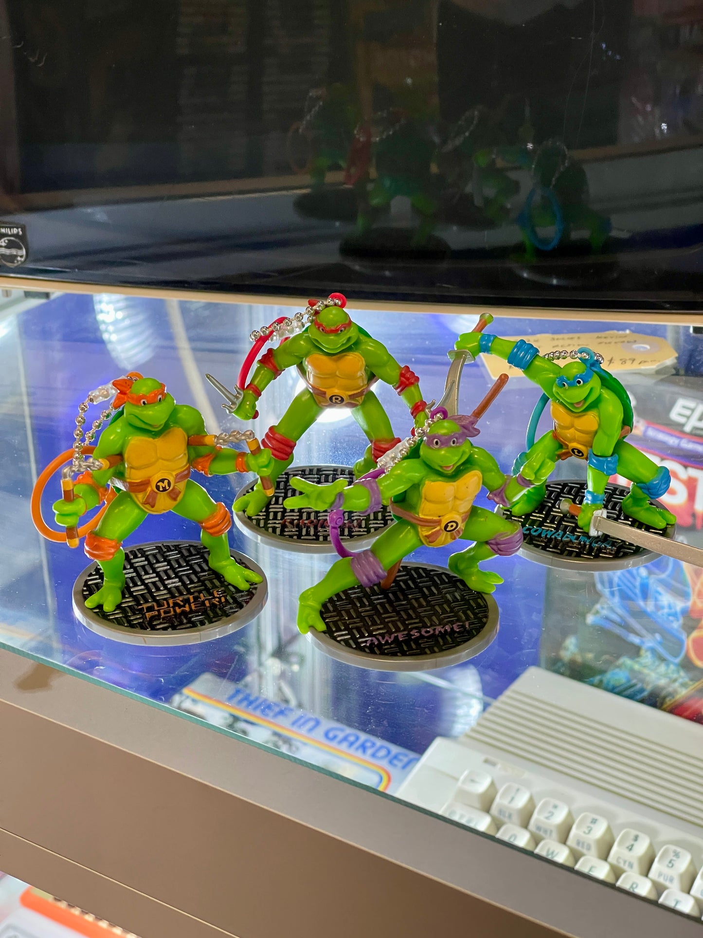 Complete Set of Four 2014 Teenage Mutant Ninja Turtles TMNT Action Figures - Viacom