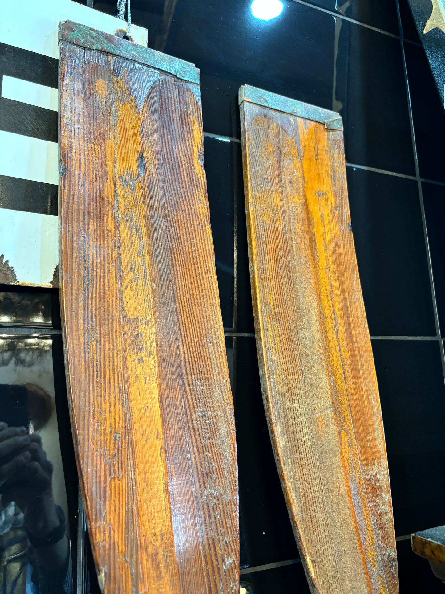 Pair of Vintage Rowing Oars