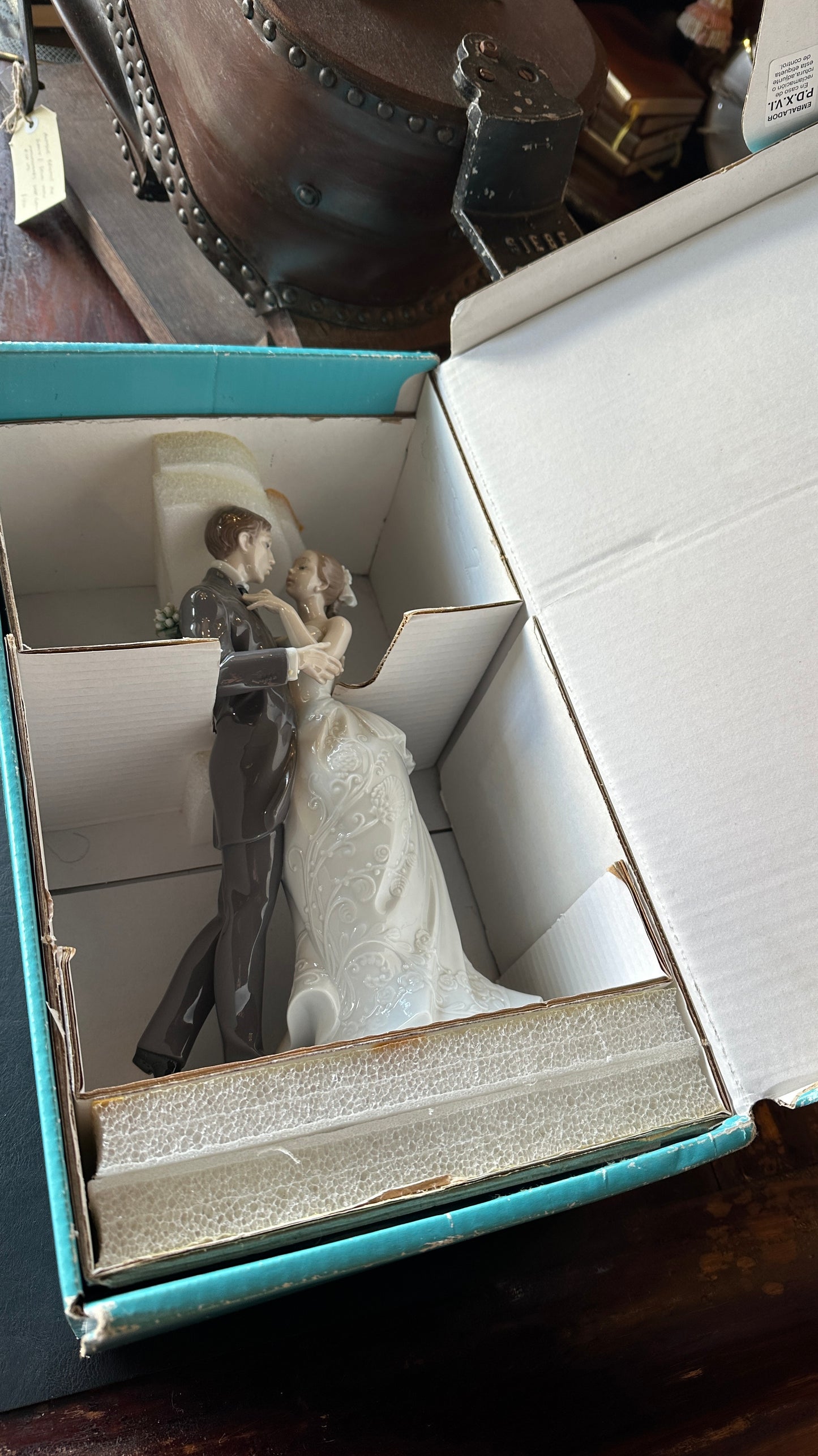Lladró “Lovers' Waltz” Bride & Groom Figurine(With Original Box)