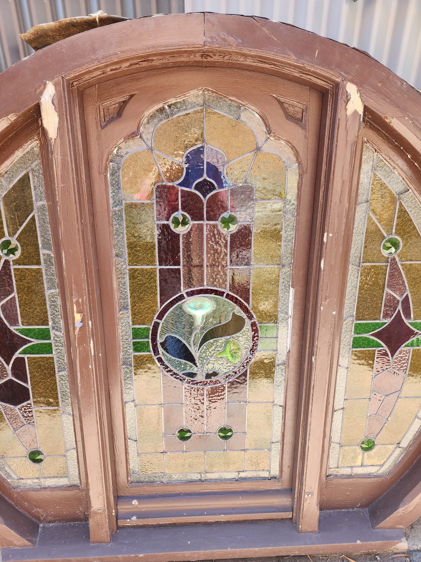 Famous c1800’s Lead-light Window by H. L. Vosz