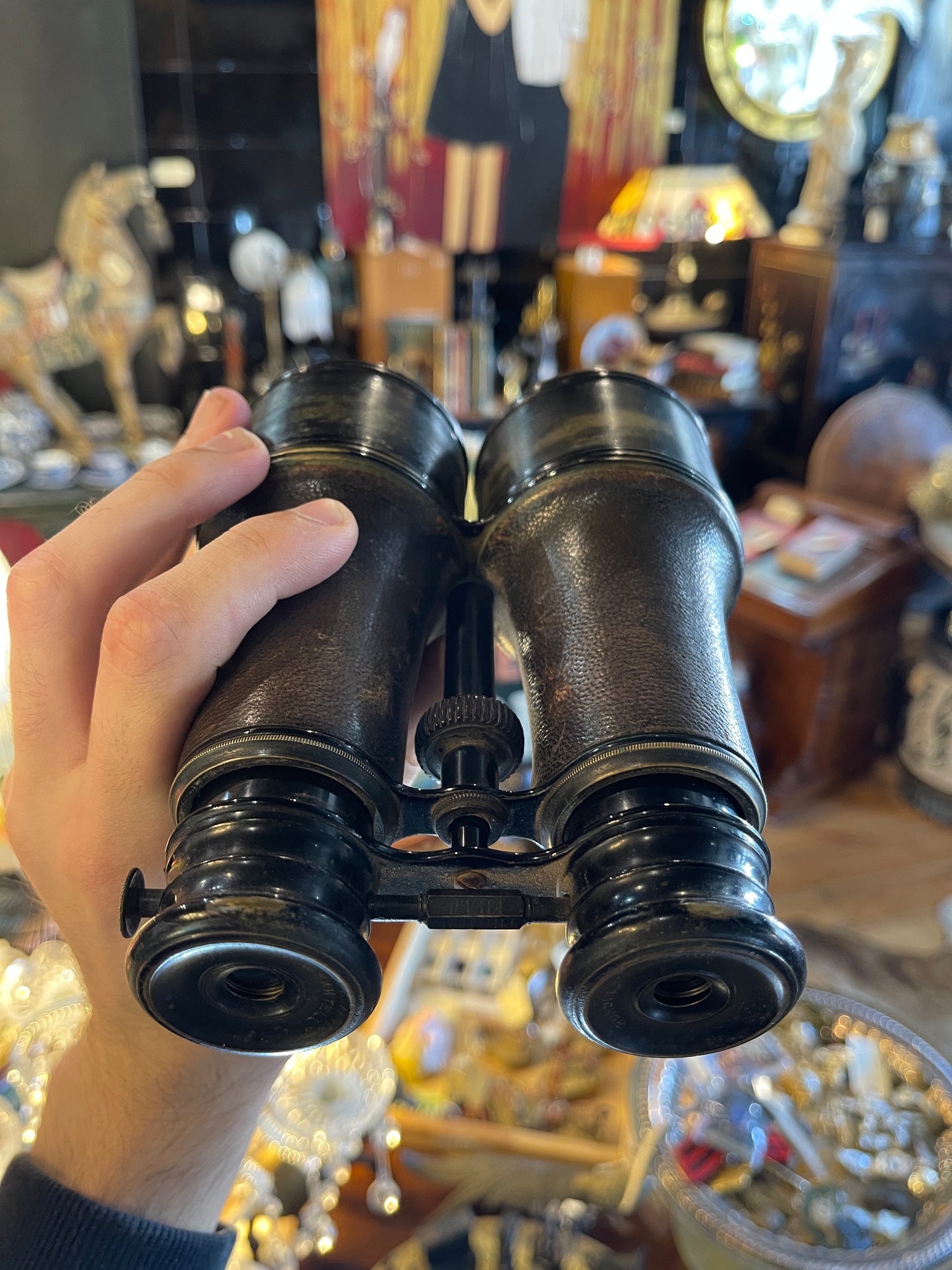 Antique Field and Marine Combination Binoculars - E. Sawtell, Rundle Street, Adelaide - Circa 1890-1910