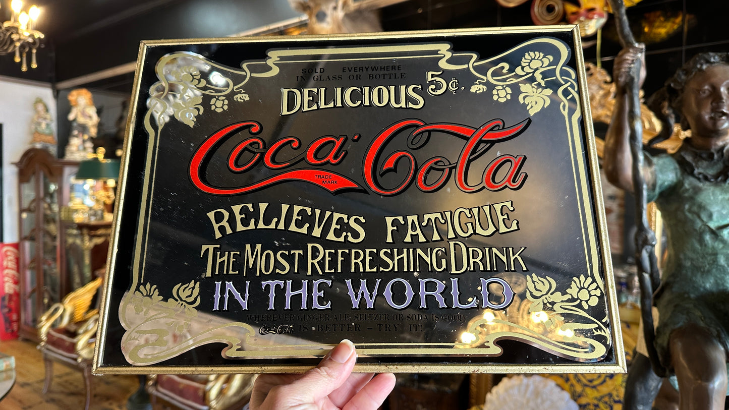 Vintage Coca-Cola Advertising Mirror