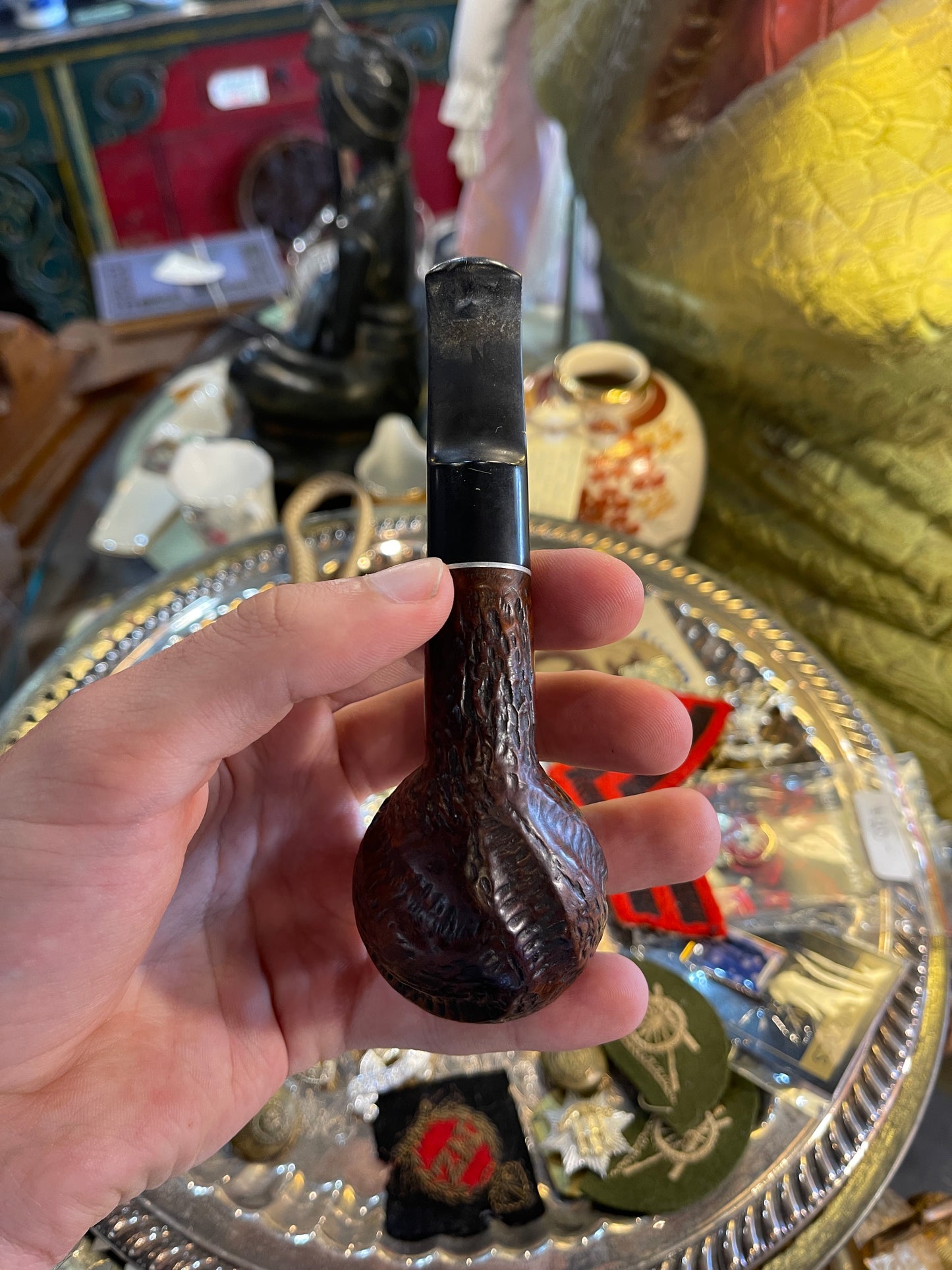 ‘Genuine 20th Century’ Wooden Smoking Pipe – Model 13 – Vintage Briar Classic