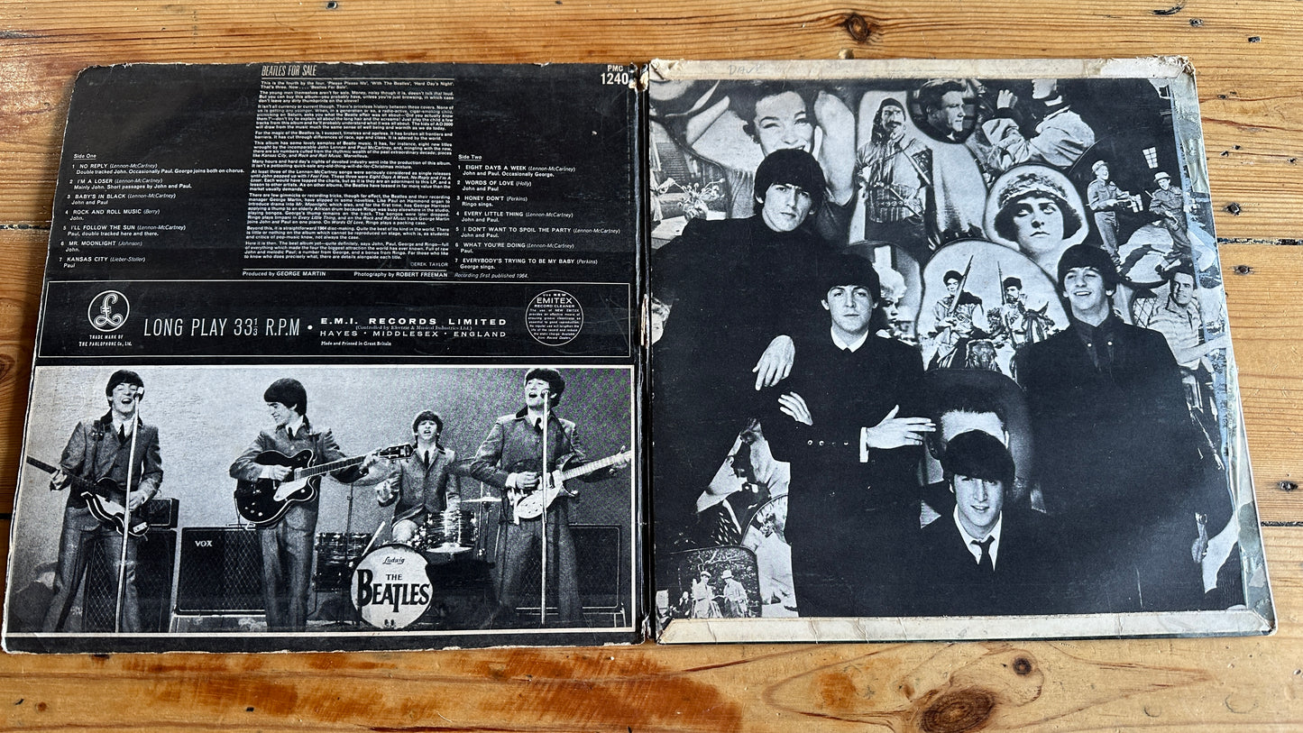 Beatles - Original 1964 UK mono first pressing of “Beatles for Sale”(Parlophone PMC 1240)