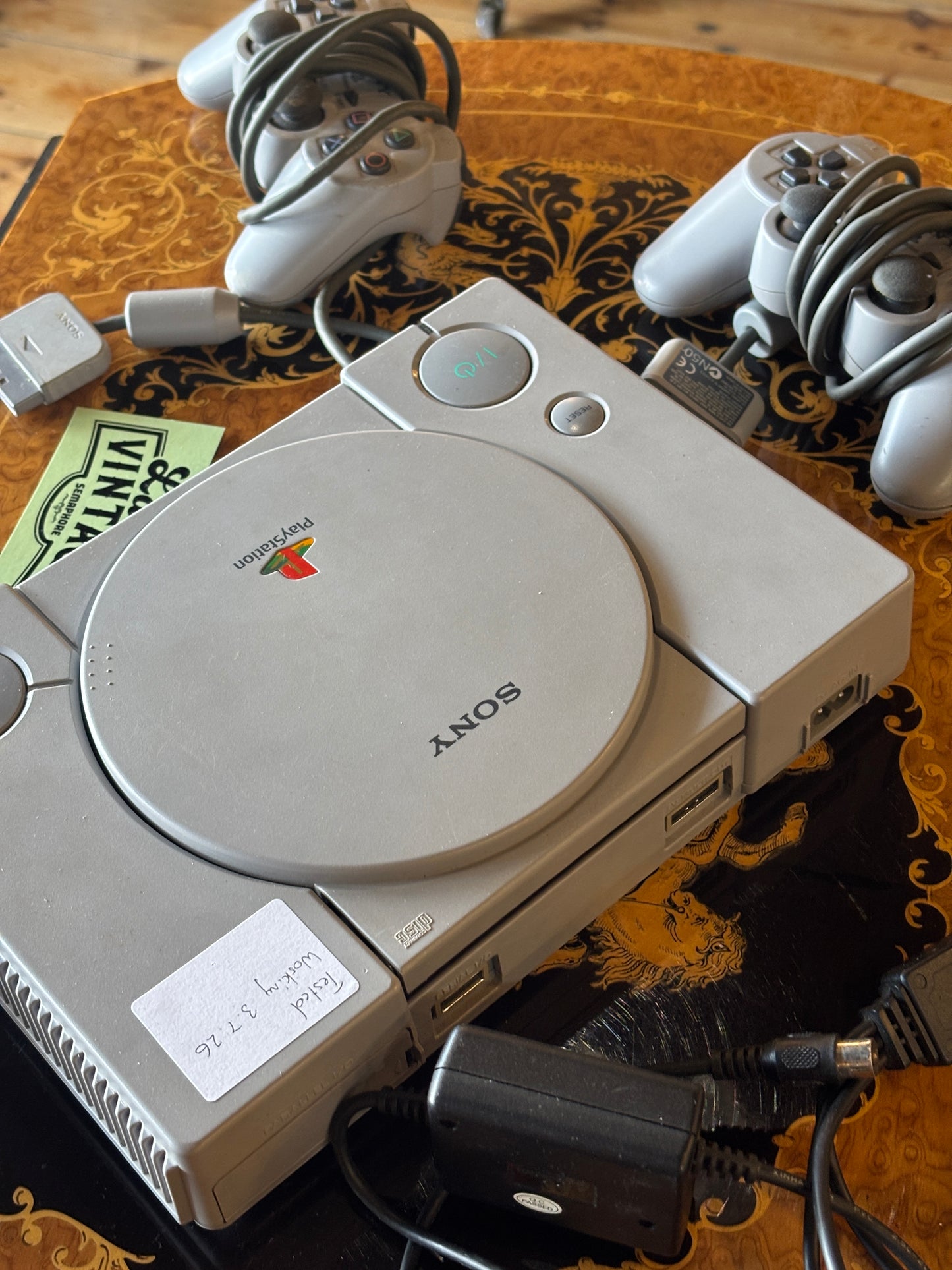 Original Sony PlayStation 1 Console – Tested & Fully Functional Retro Gaming System