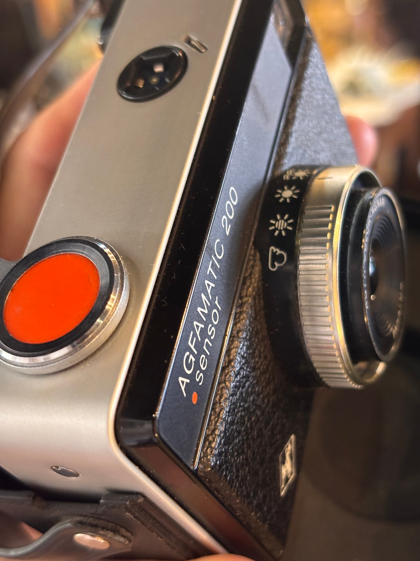 Vintage Agfa Agfamatic 200 Sensor 126 Cartridge Camera – 1970s Retro Collector Compact