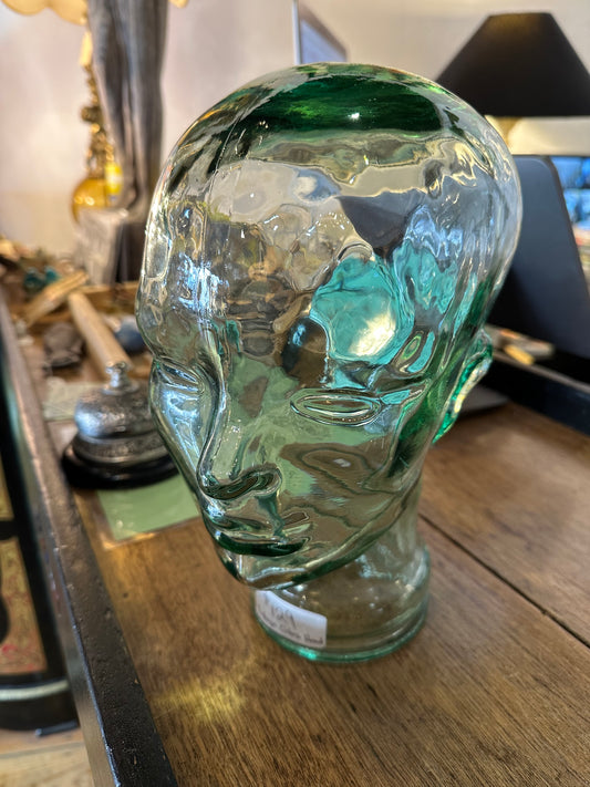 Vintage Glass Head, 29cm