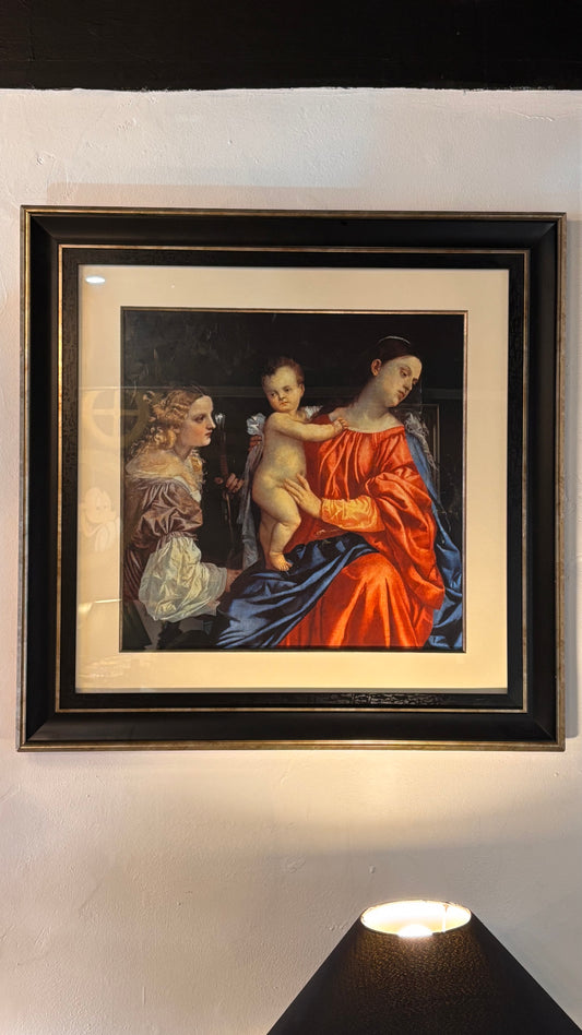 Framed Exhibition Print – Titian’s Sacra Conversazione