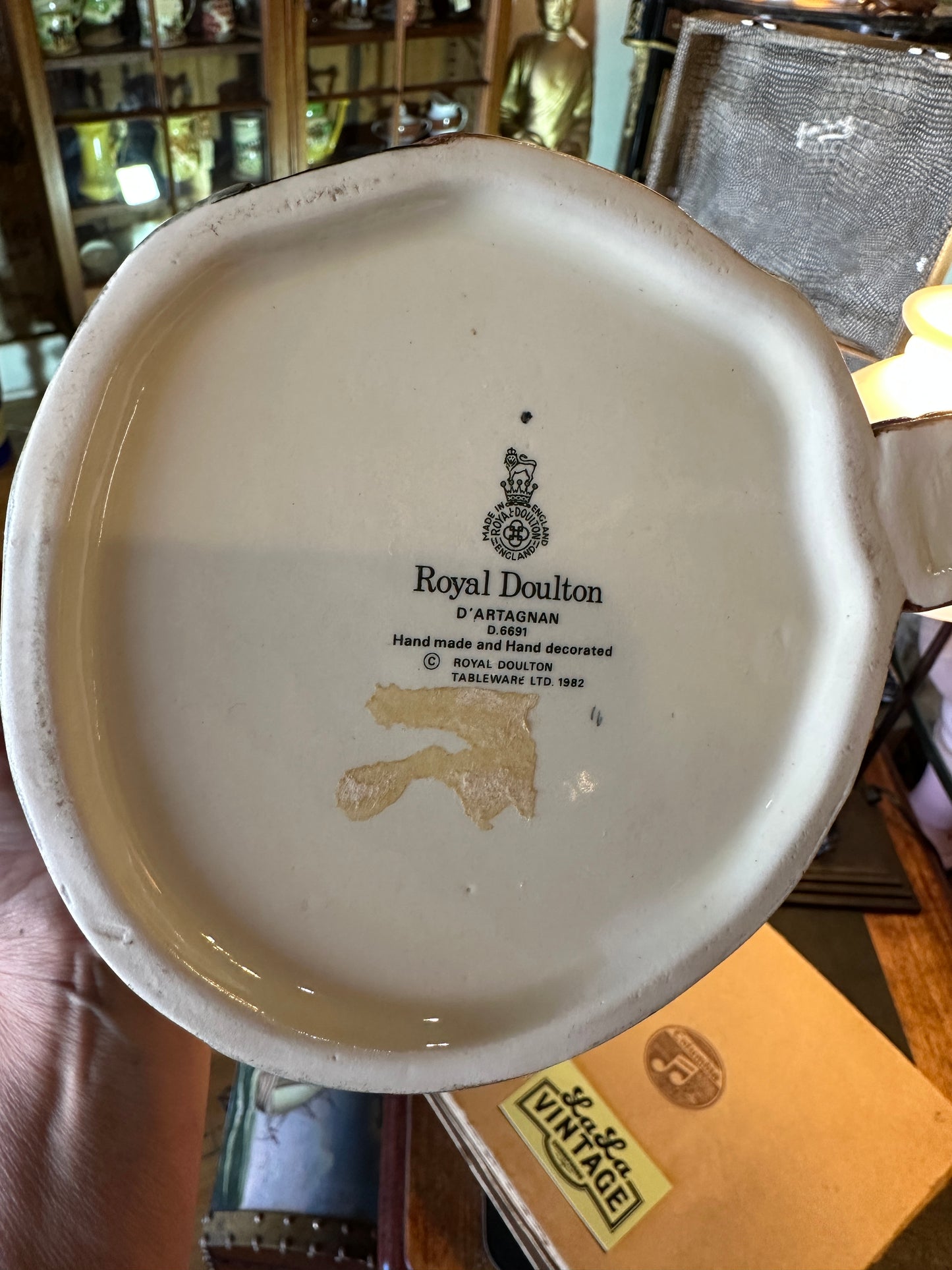 Large Royal Doulton D'Artagnan Character Jug, model D6691