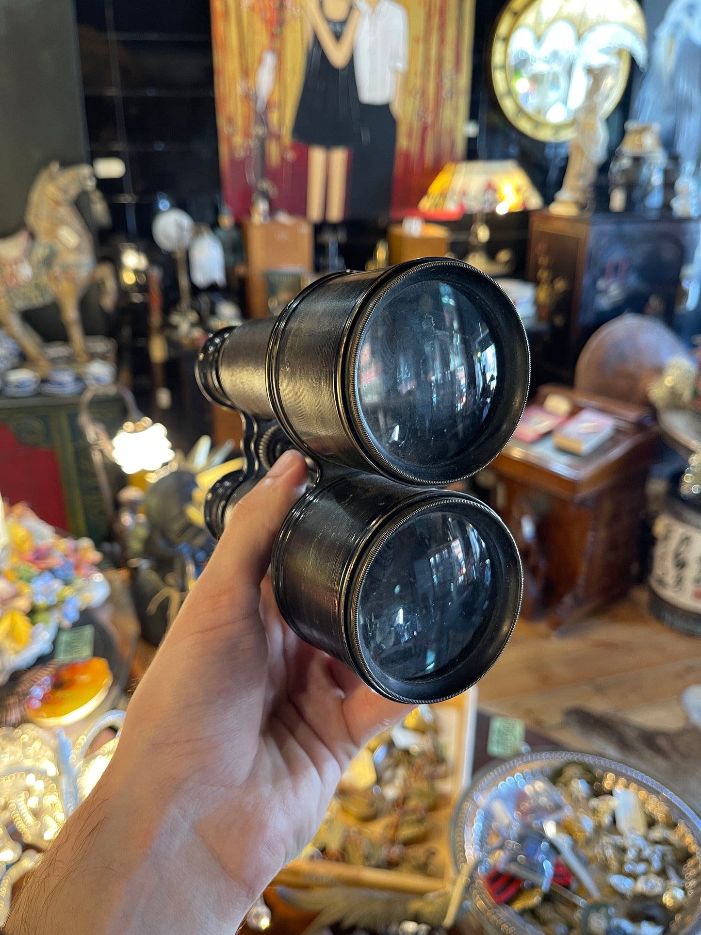 Antique Field and Marine Combination Binoculars - E. Sawtell, Rundle Street, Adelaide - Circa 1890-1910