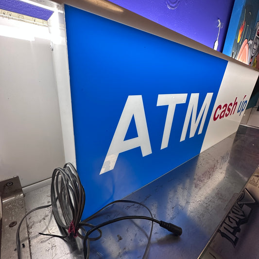 ATM Cash Up Light Box