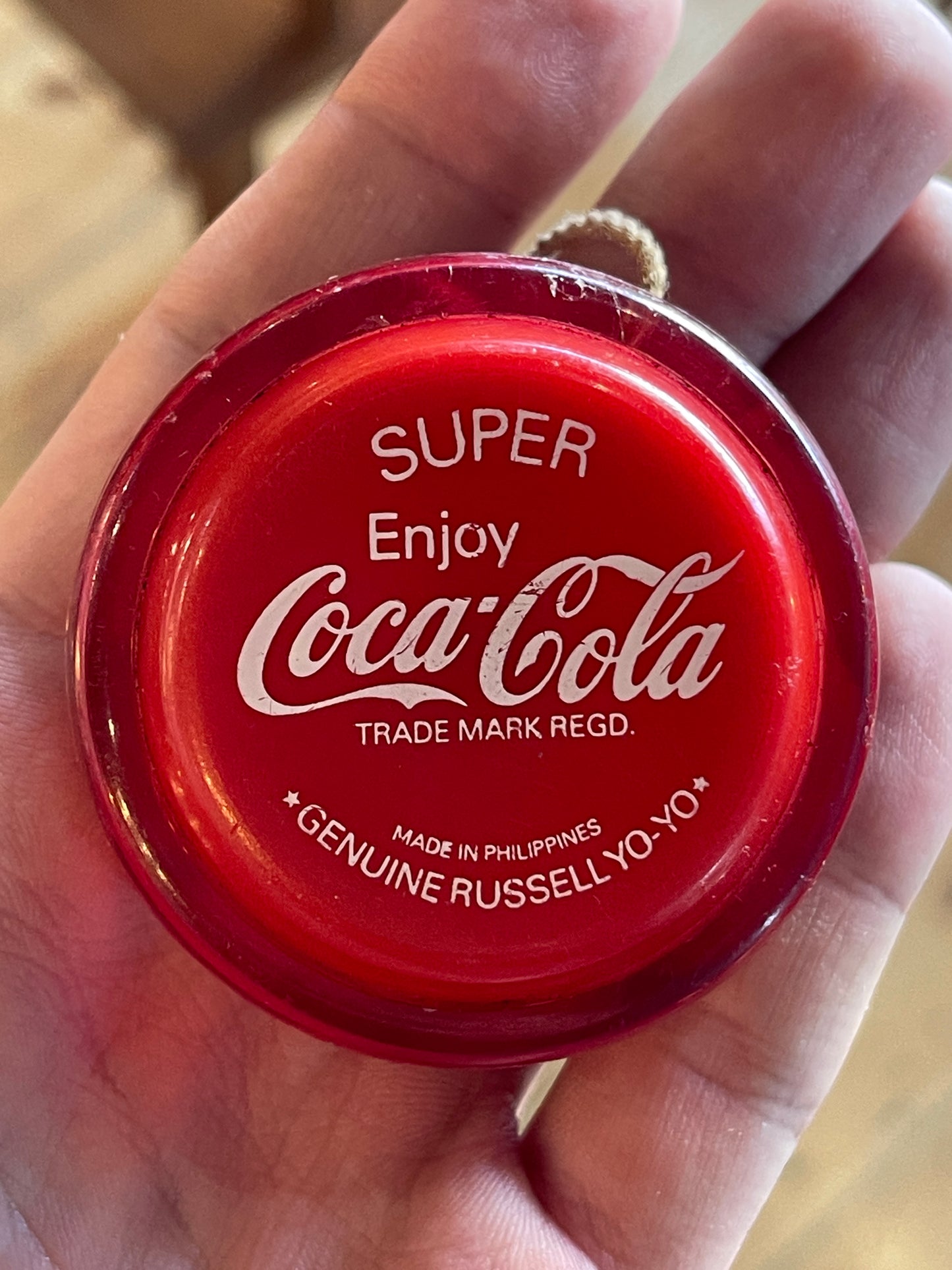 Genuine Russell Super Coca-Cola Yo-Yo