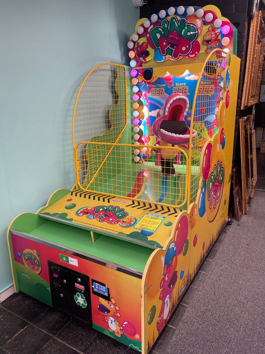 Dino Pop Arcade Machine (Ball Toss Game)