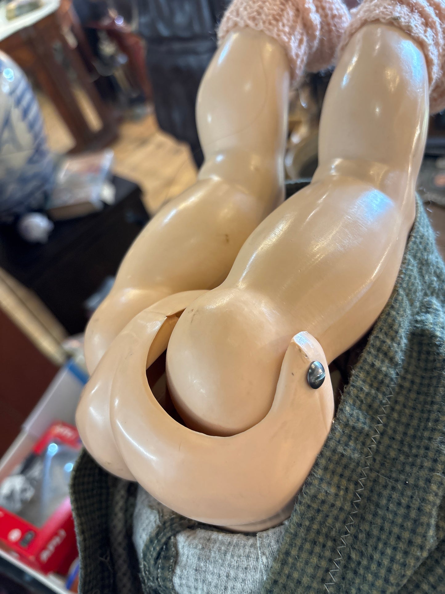 Large 1950s 50cm Hard Plastic Walking Doll – Mid-Century Collectible – Pedigree England