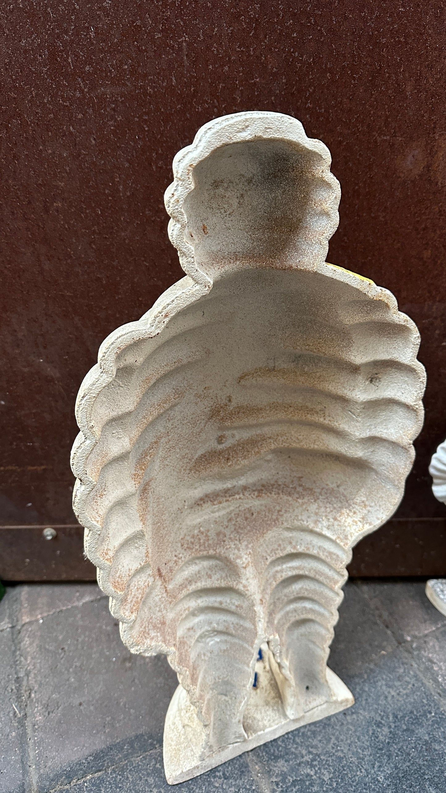 Large Cast Iron Michelin Door Stop, 55cm
