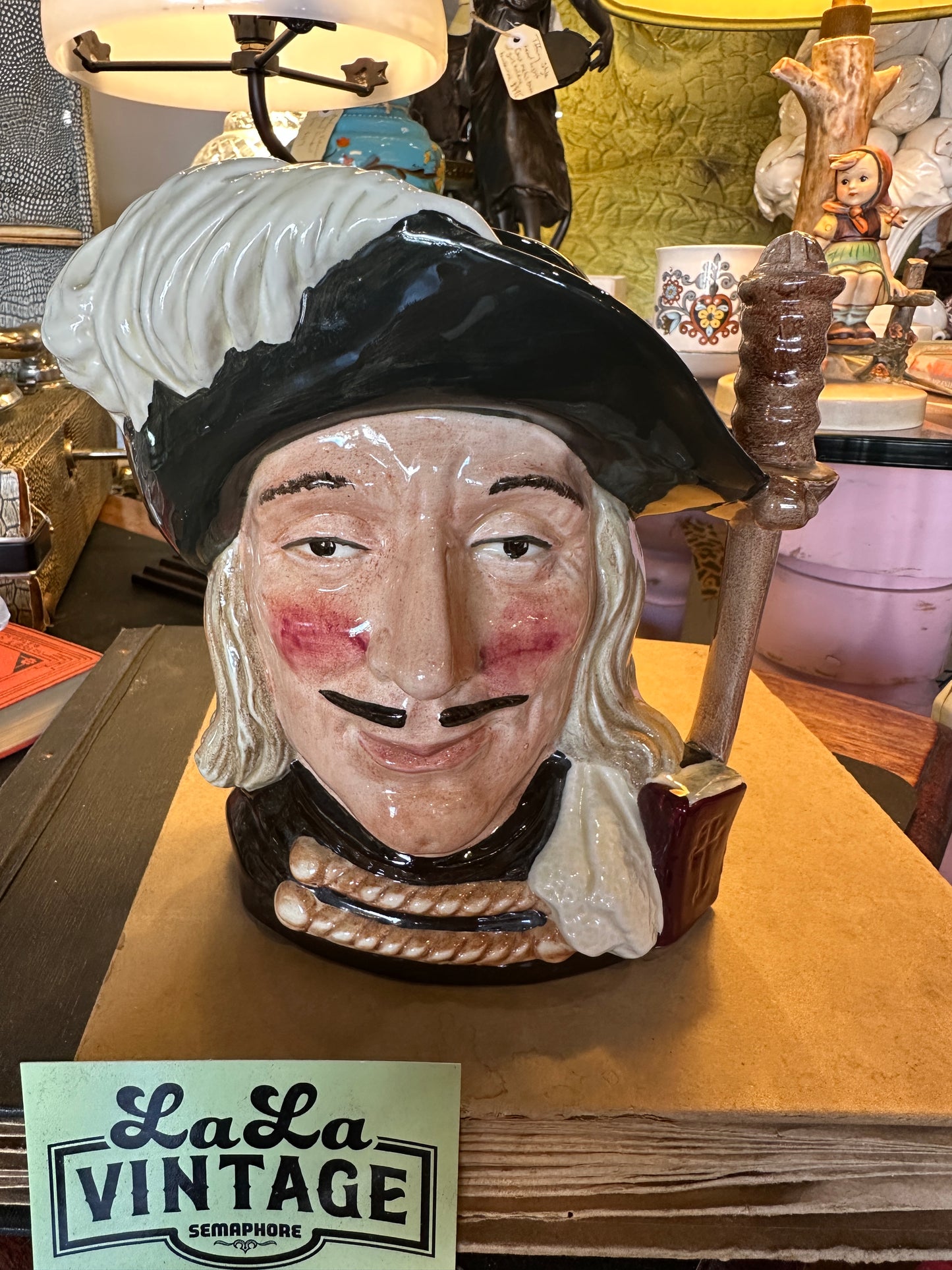 Large Aramis Toby Jug D6441 by Royal Doulton
