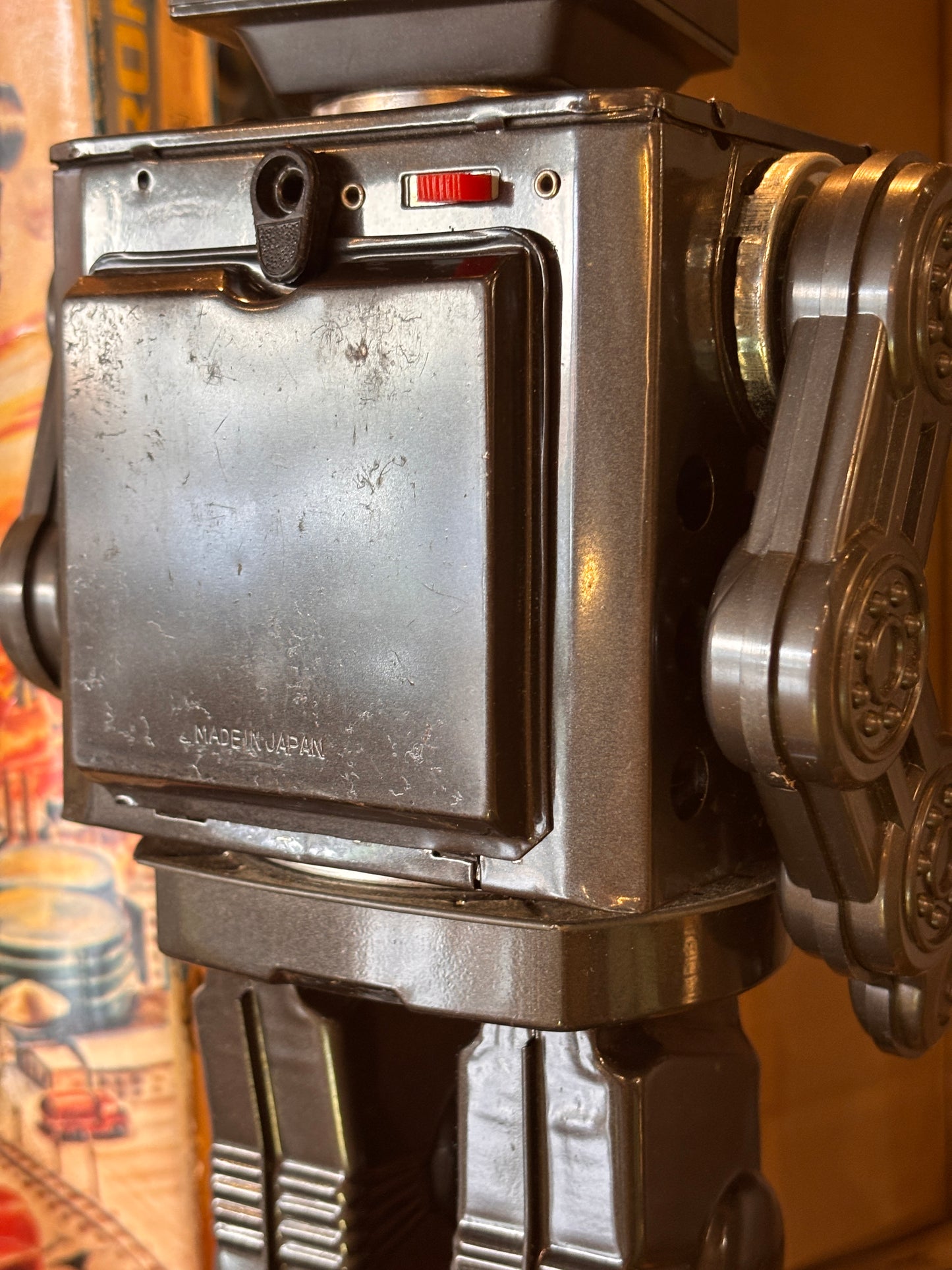 Vintage 1960s Swivel-o-Matic Astronaut Robot – Battery Operated – Made in Japan – Boxed 29cm
