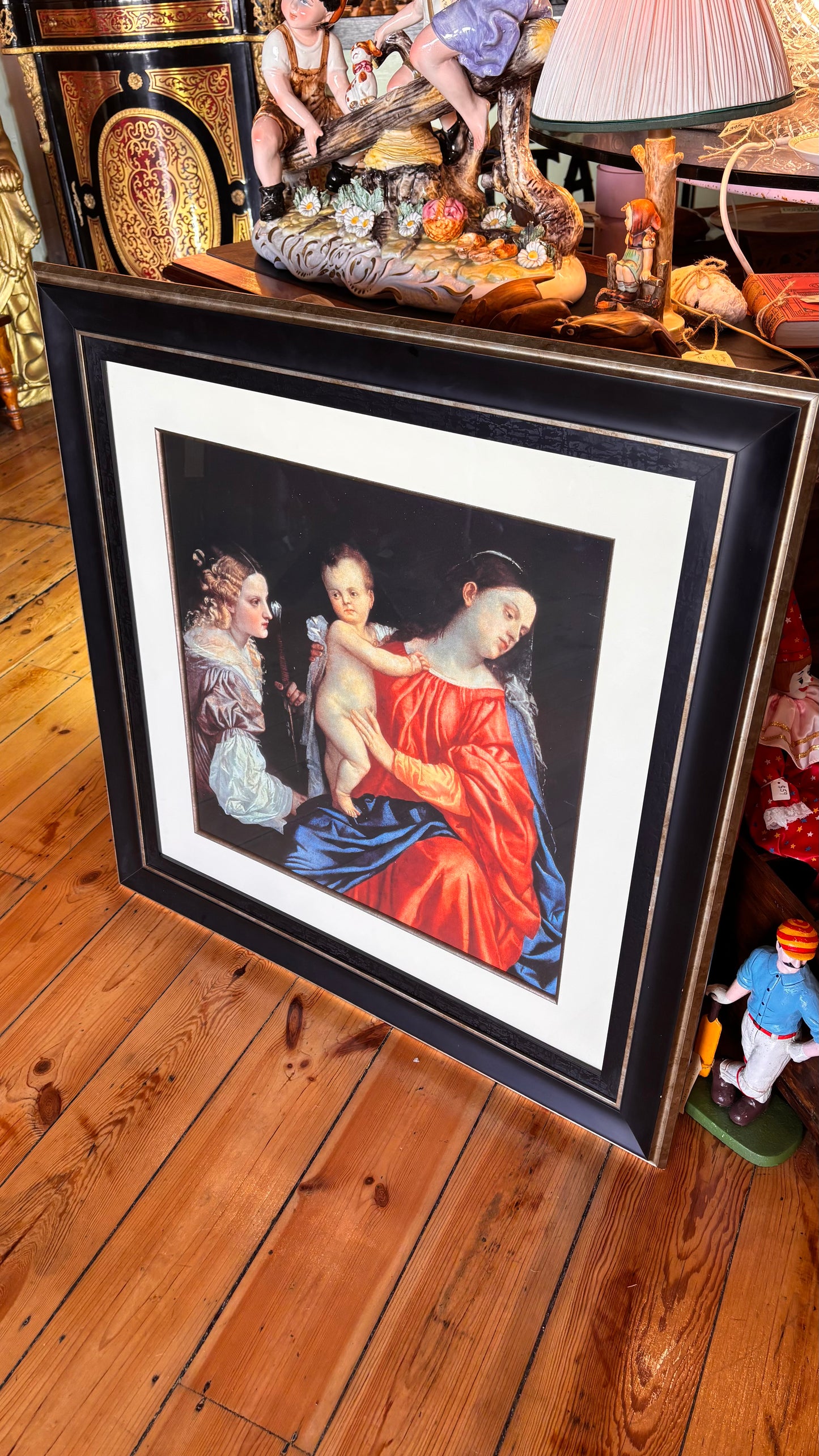 Framed Exhibition Print – Titian’s Sacra Conversazione