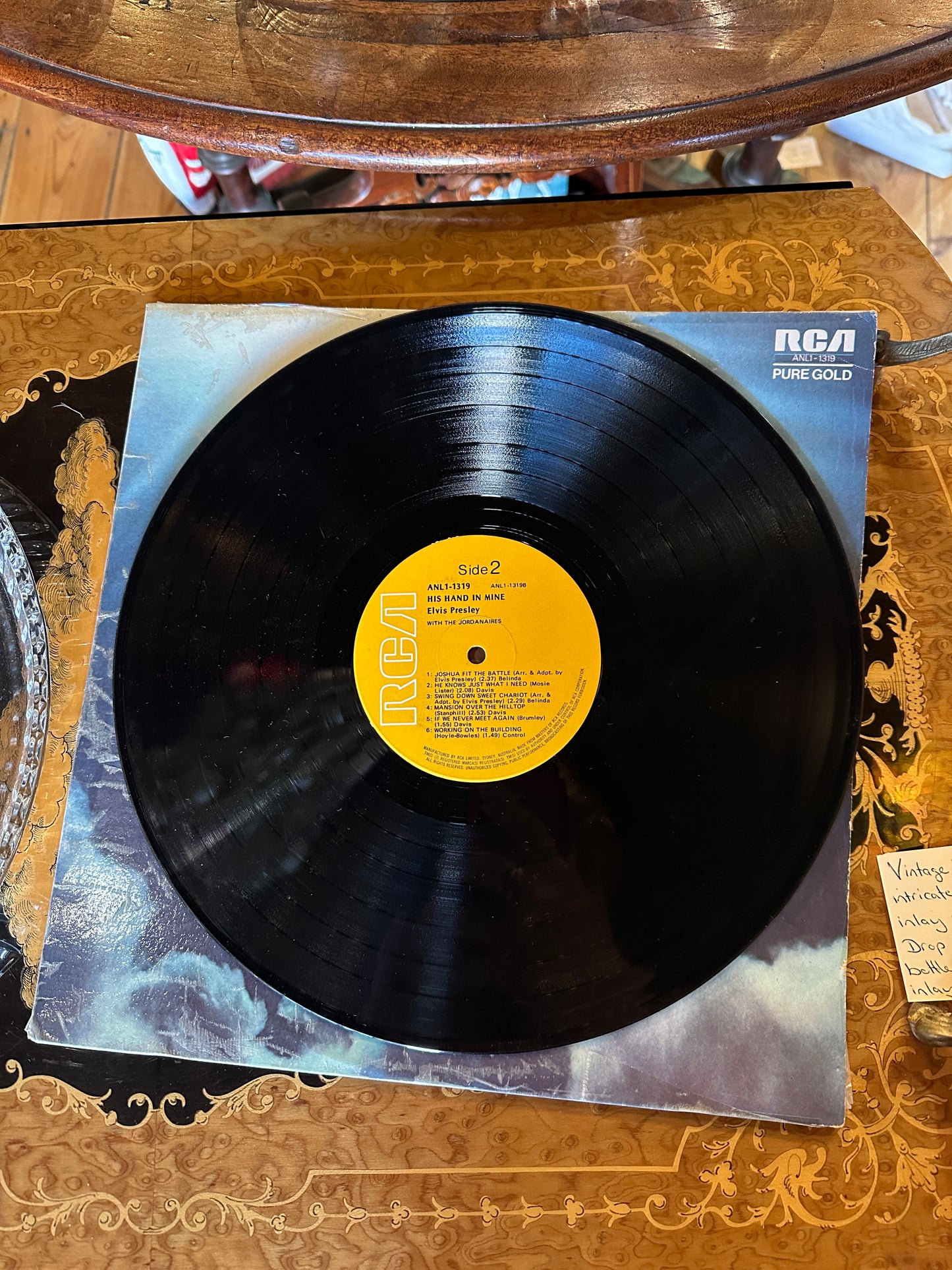 Elvis Presley: His Hand In Mine (Very Good Condition)