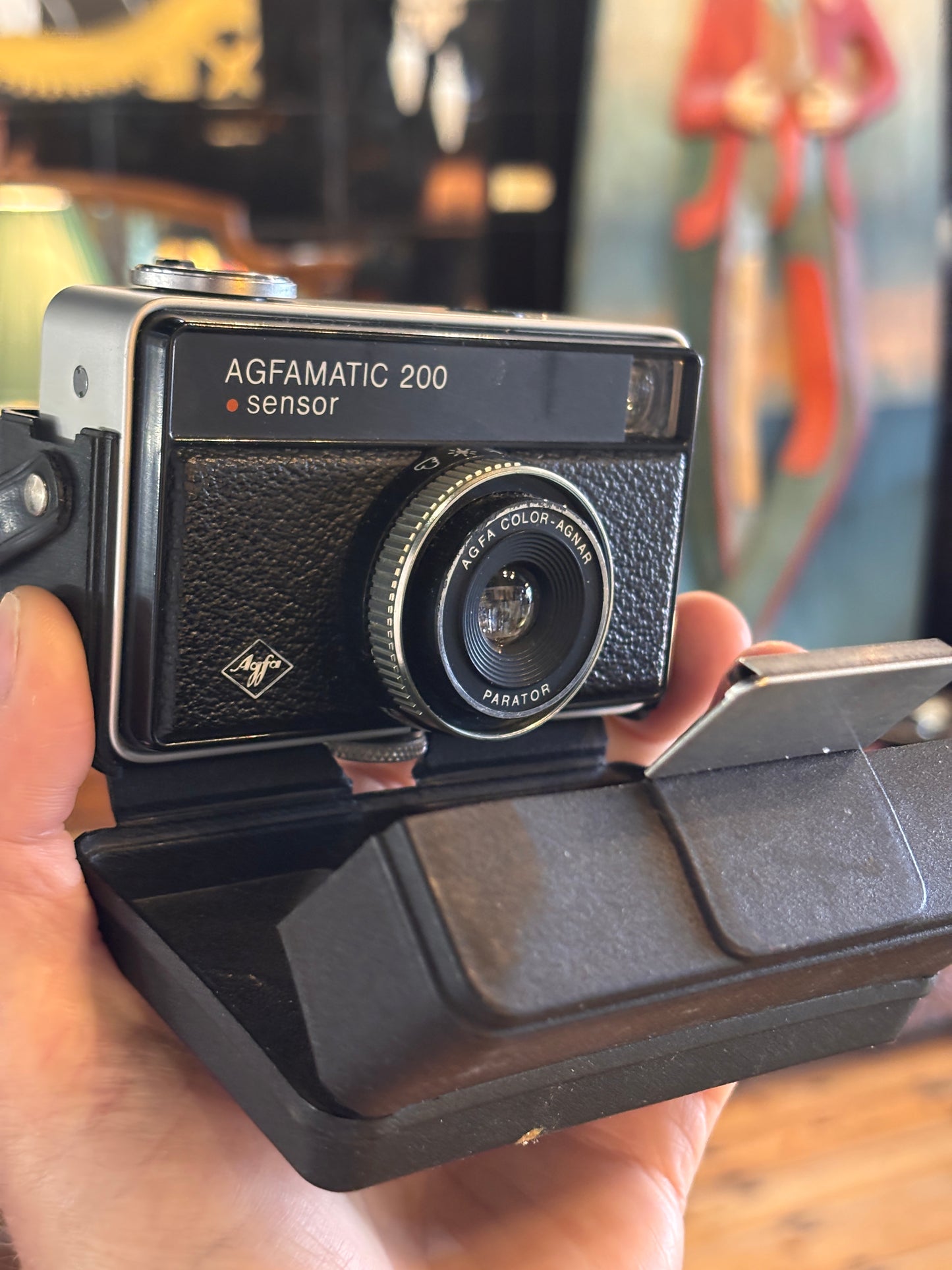 Vintage Agfa Agfamatic 200 Sensor 126 Cartridge Camera – 1970s Retro Collector Compact