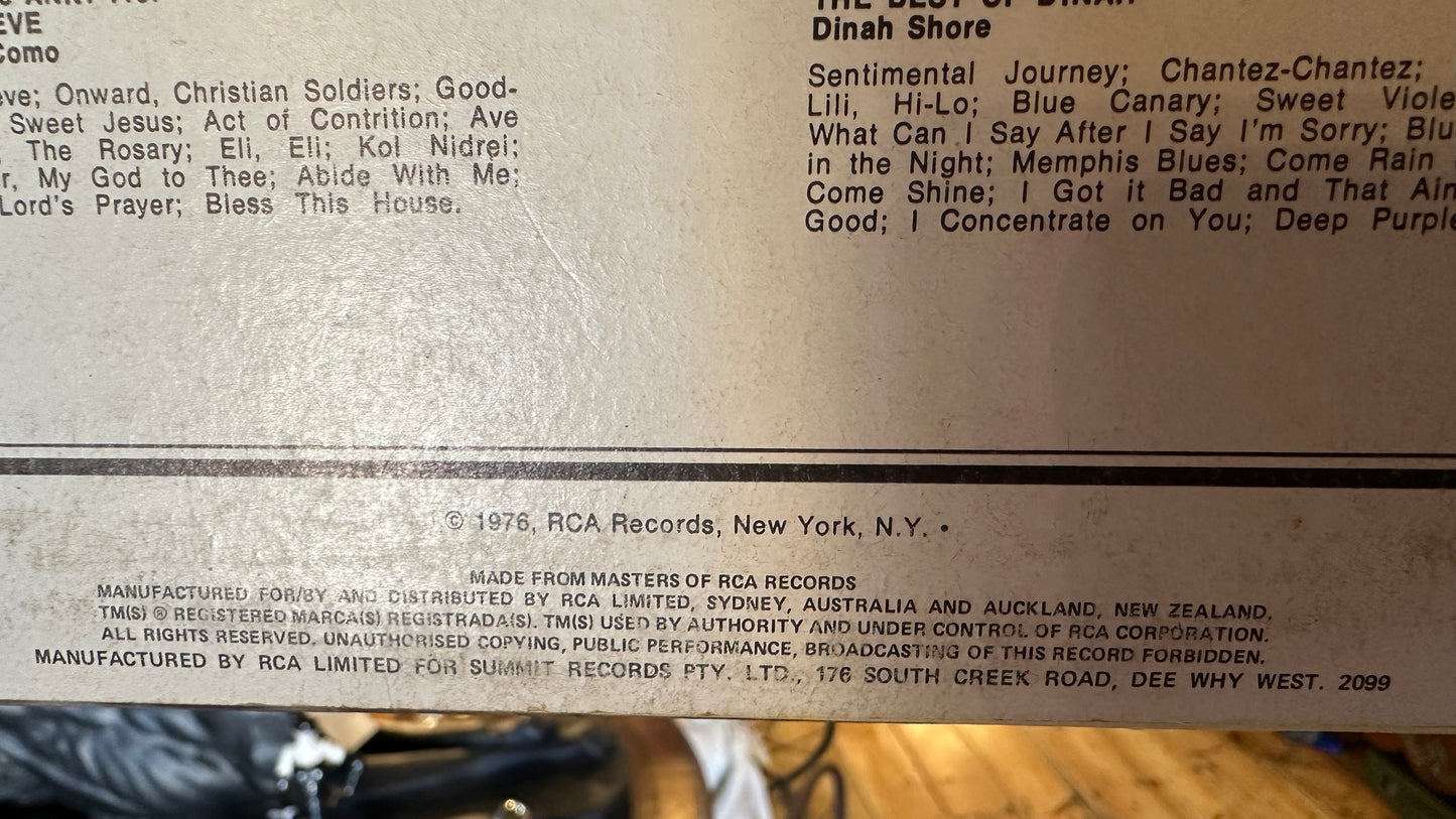 Elvis Presley: His Hand In Mine (Very Good Condition)