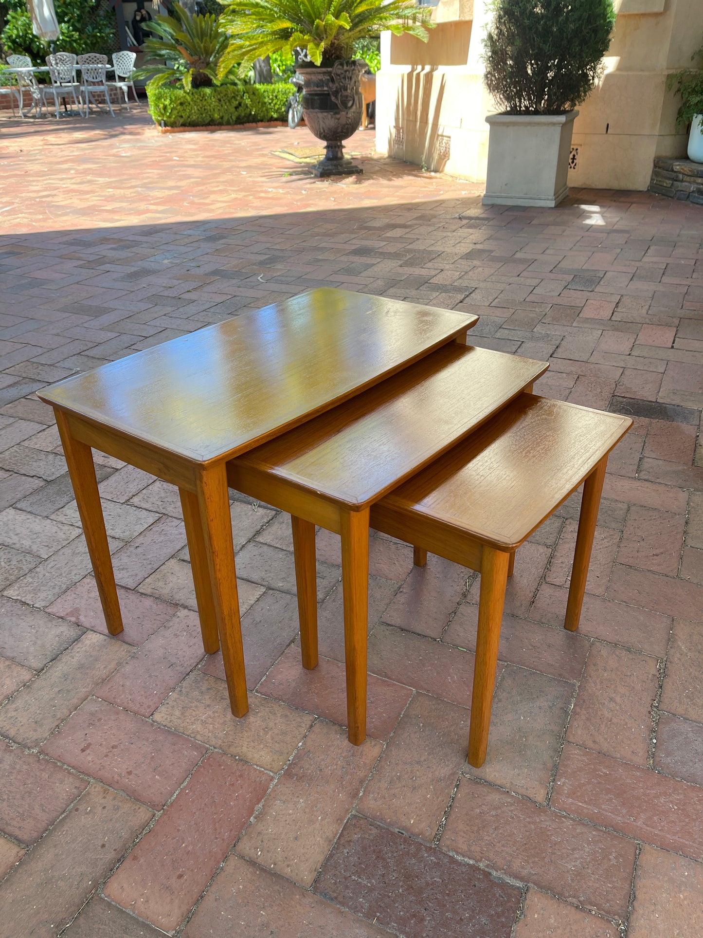 Beautiful Original Noblett Nest of Tables