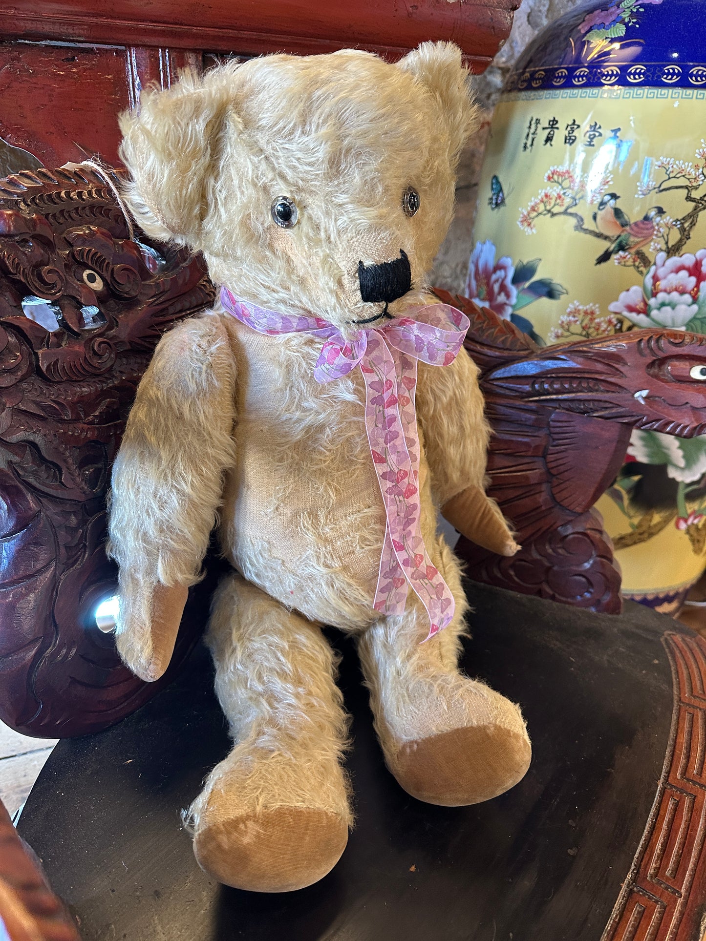 Antique Jointed Teddy Bear - 90 years old!!