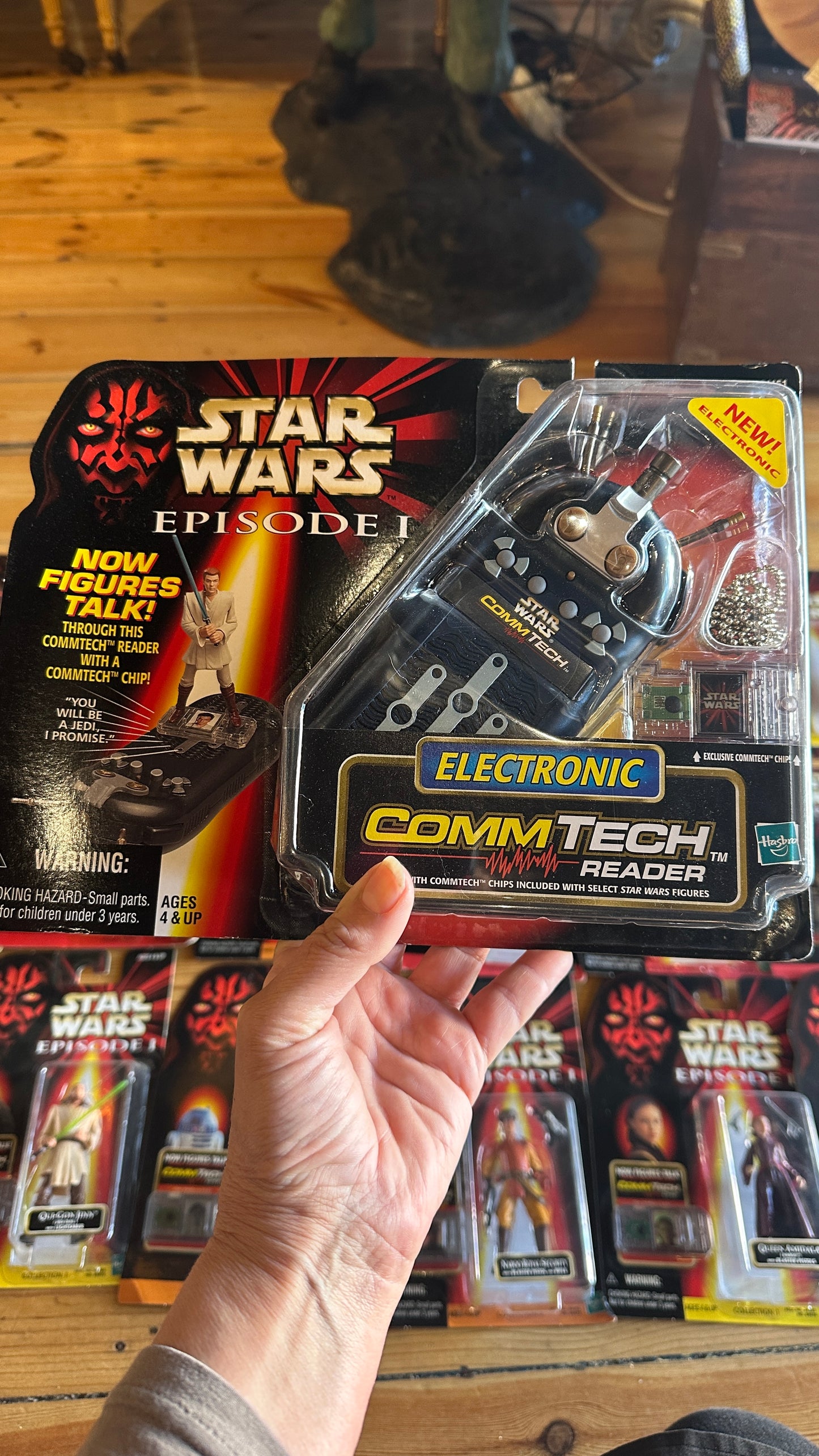 Vintage 1998 Star Wars: Episode I - The Phantom Menace Electronic CommTech Reader