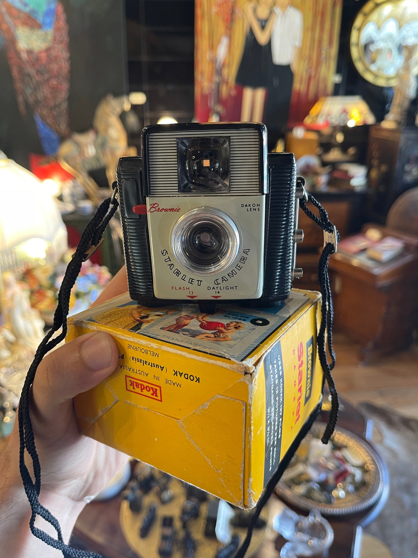 Vintage 1960s Kodak Brownie Starlet Camera with Original Box - Melbourne