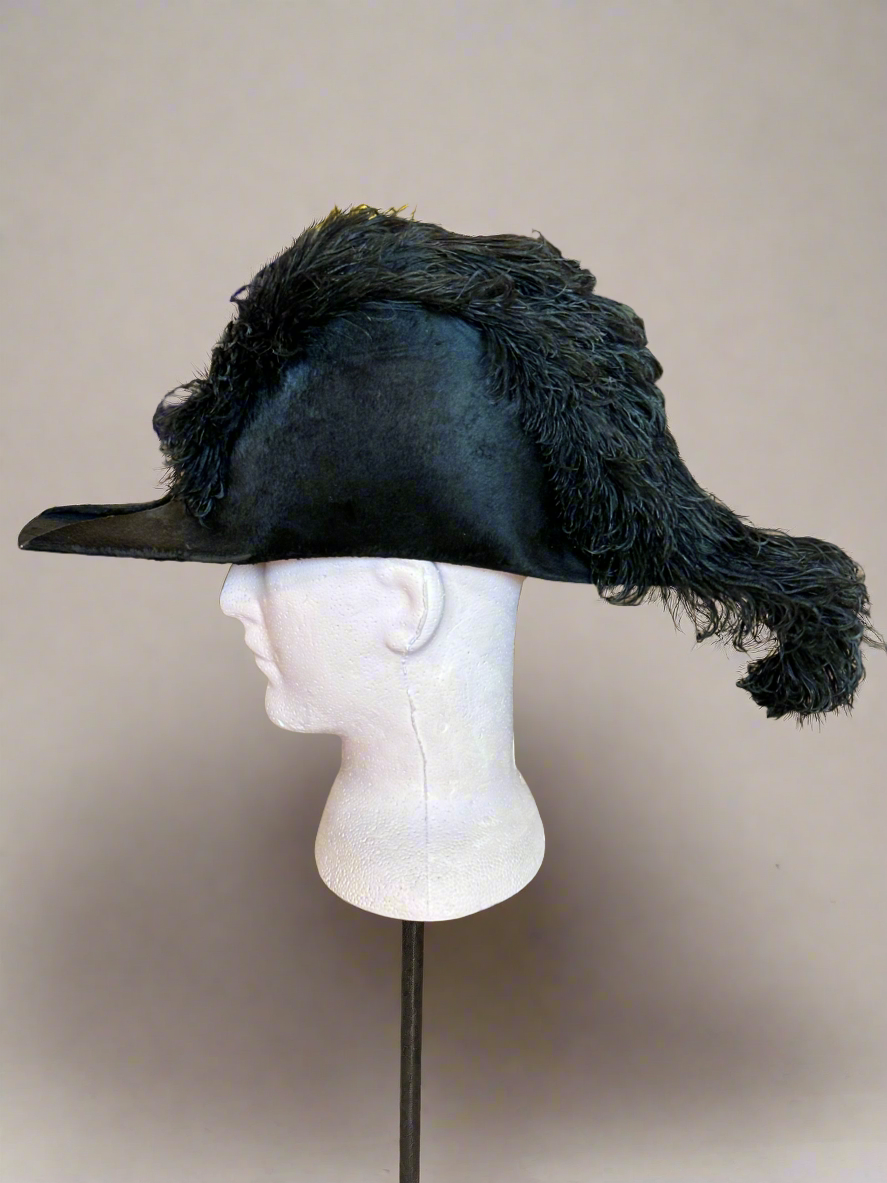 Ostrich Feather Uniform Hat by MG Lilley Columbus Ohio