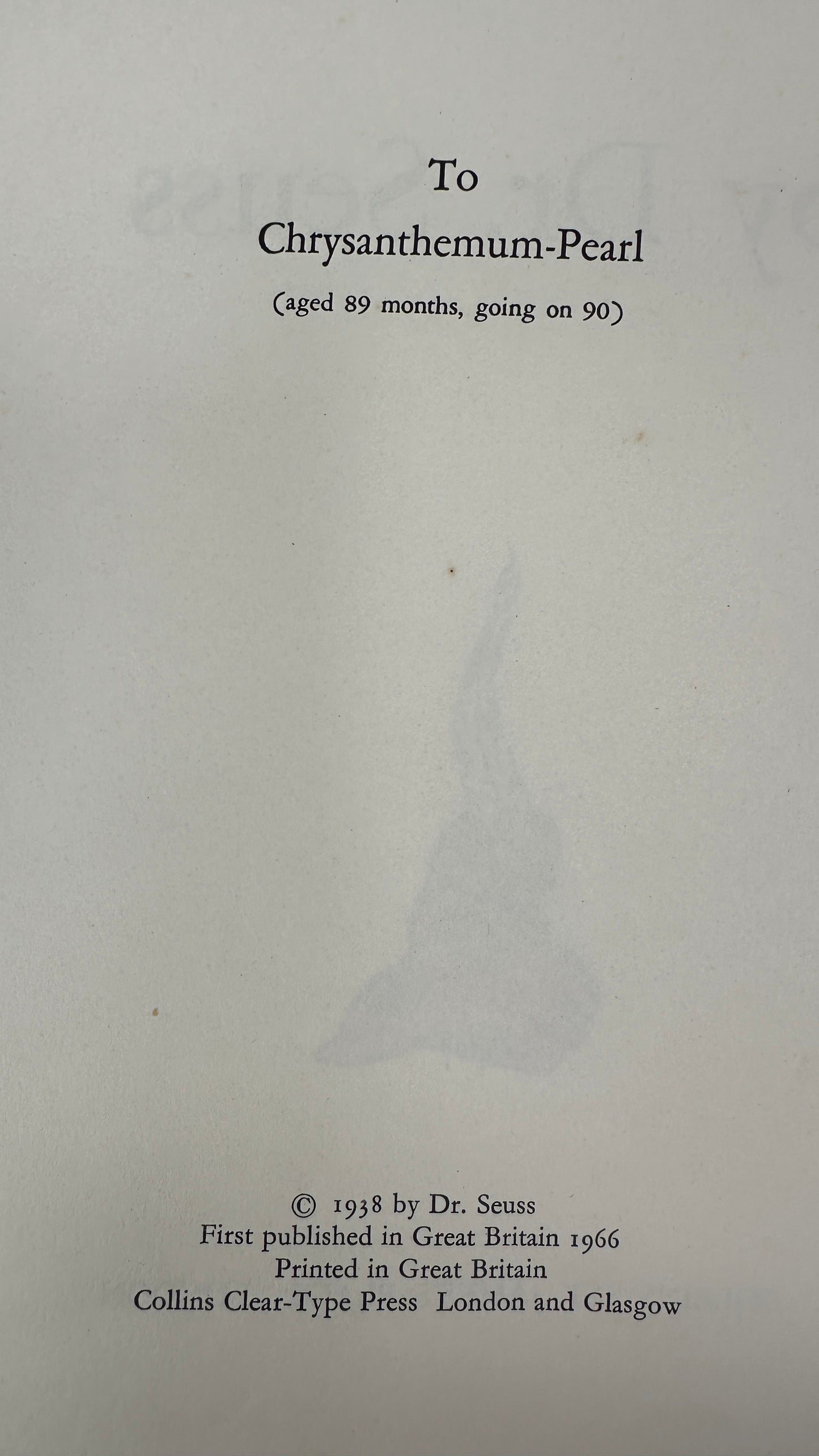 Vintage Dr. Seuss "The 500 Hats of Bartholomew Cubbins" Hardcover Book