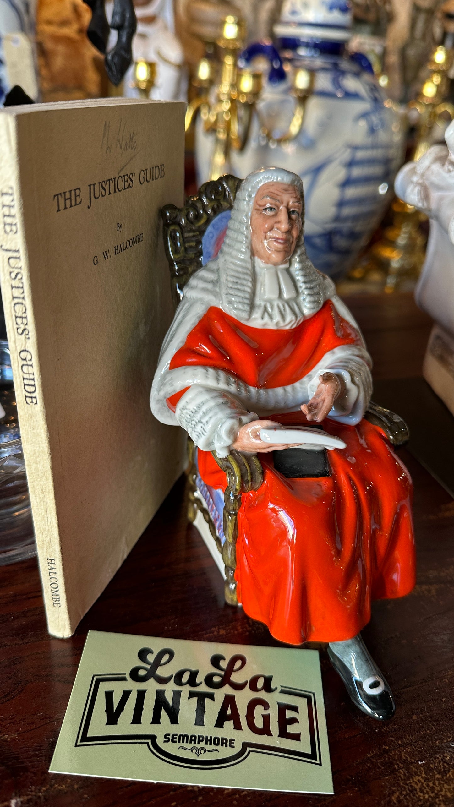 Royal Doulton “The Judge” figurine, HN2443, made in England, 1971