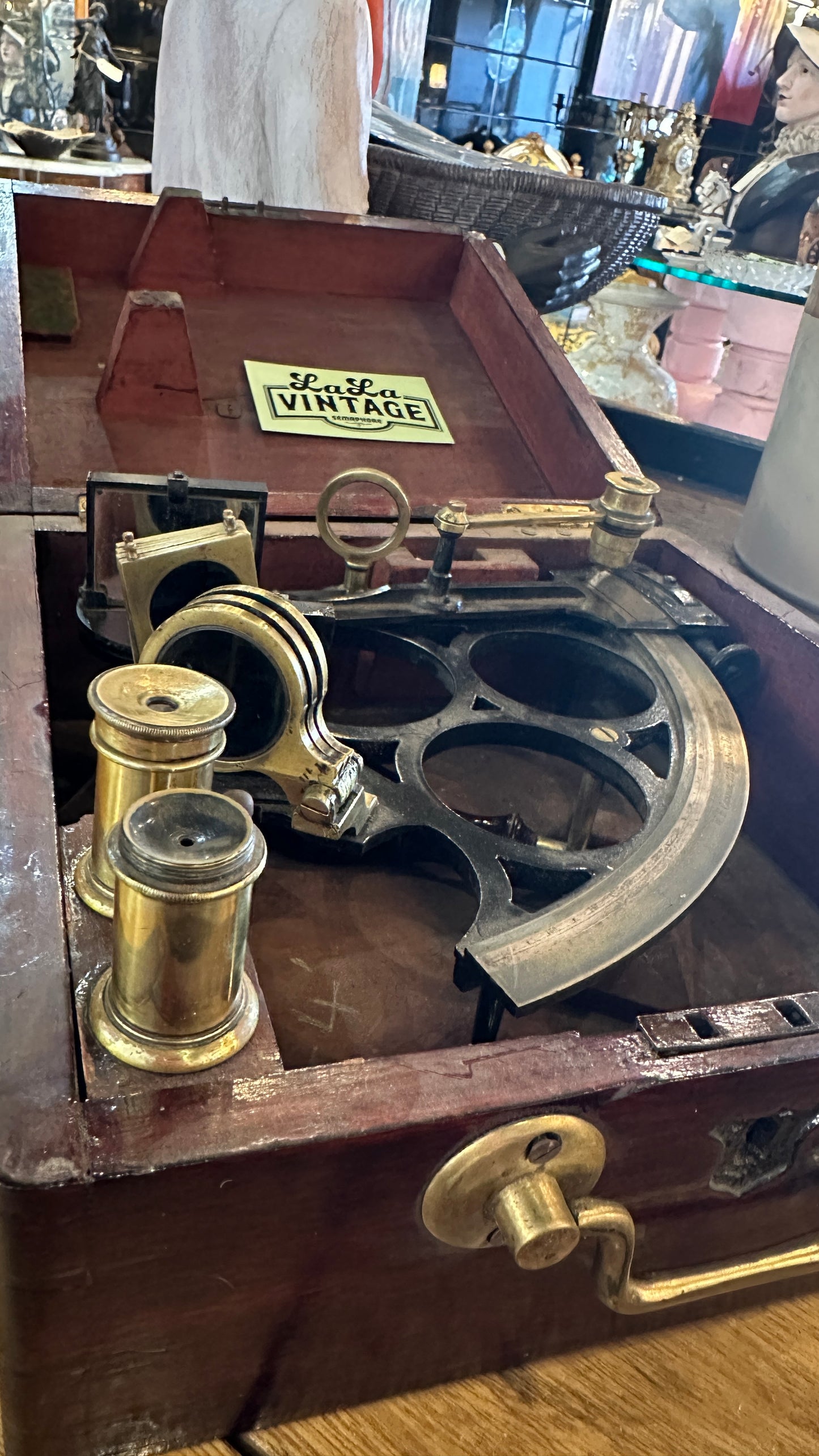 Antique Marine Sextant by WF Cannon, London