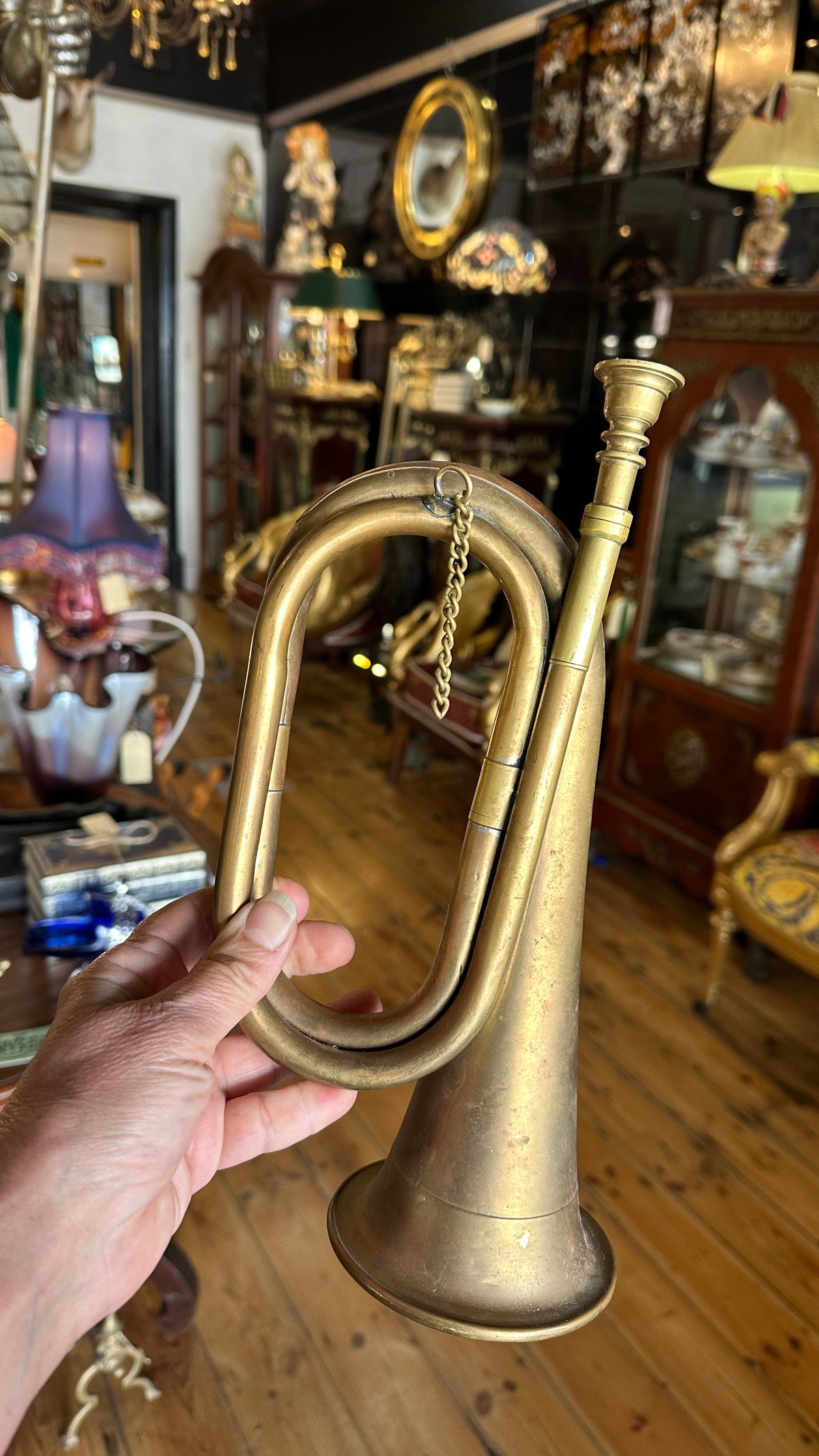 Traditional Brass Military Bugle