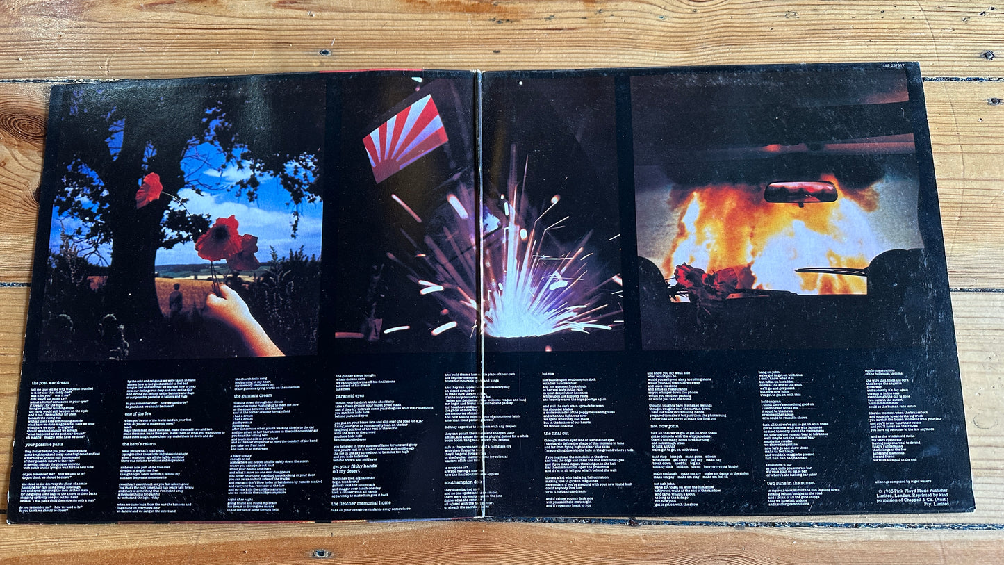 Original 1983 Australian vinyl press of Pink Floyd’s The Final Cut