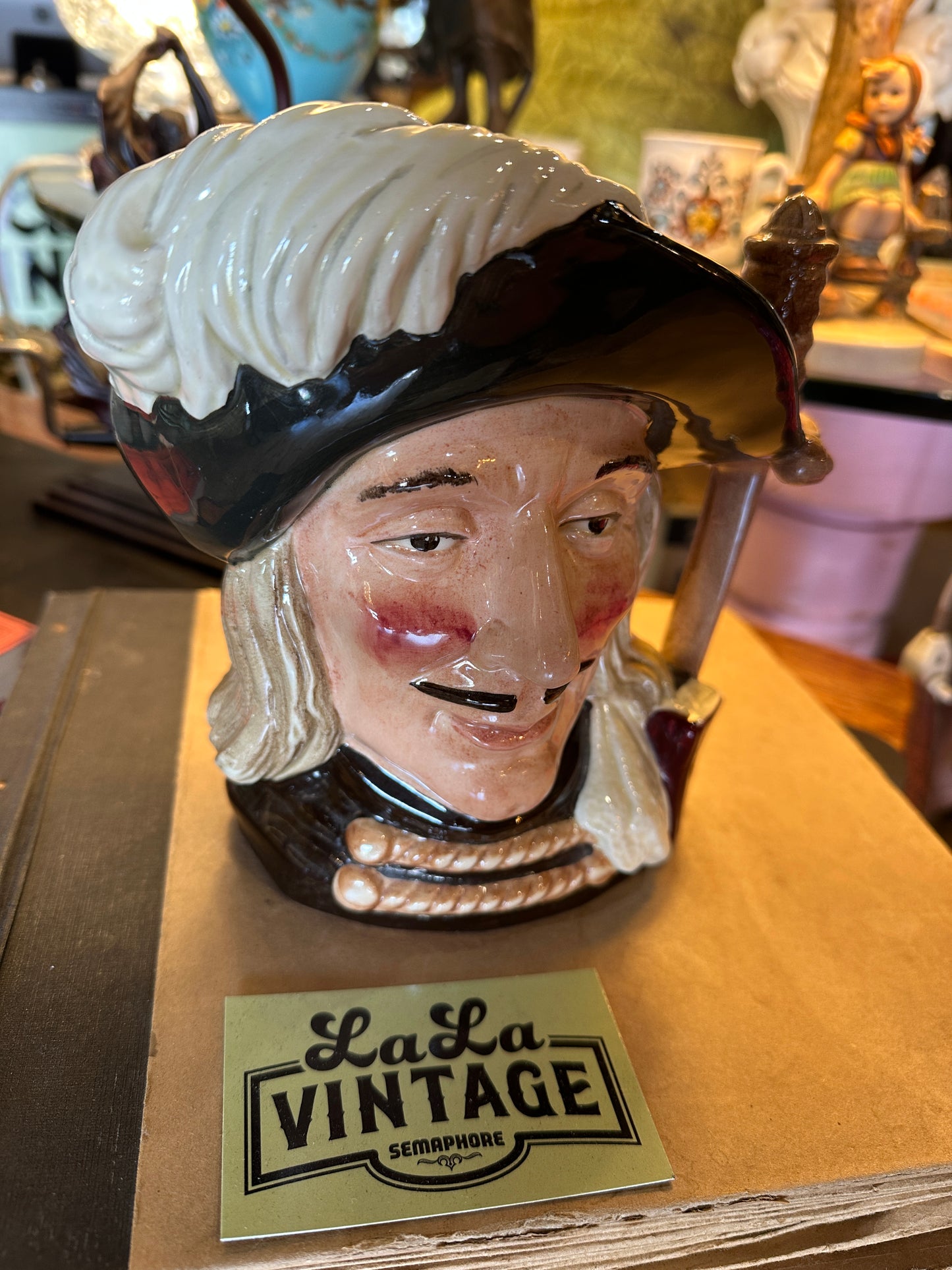 Large Aramis Toby Jug D6441 by Royal Doulton