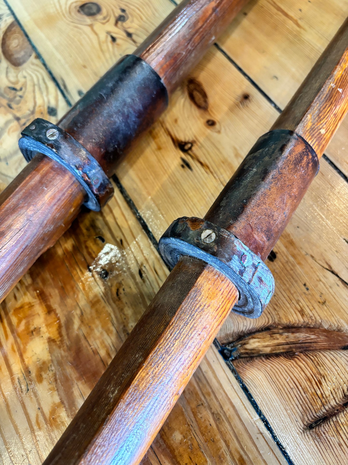 Pair of Vintage Rowing Oars