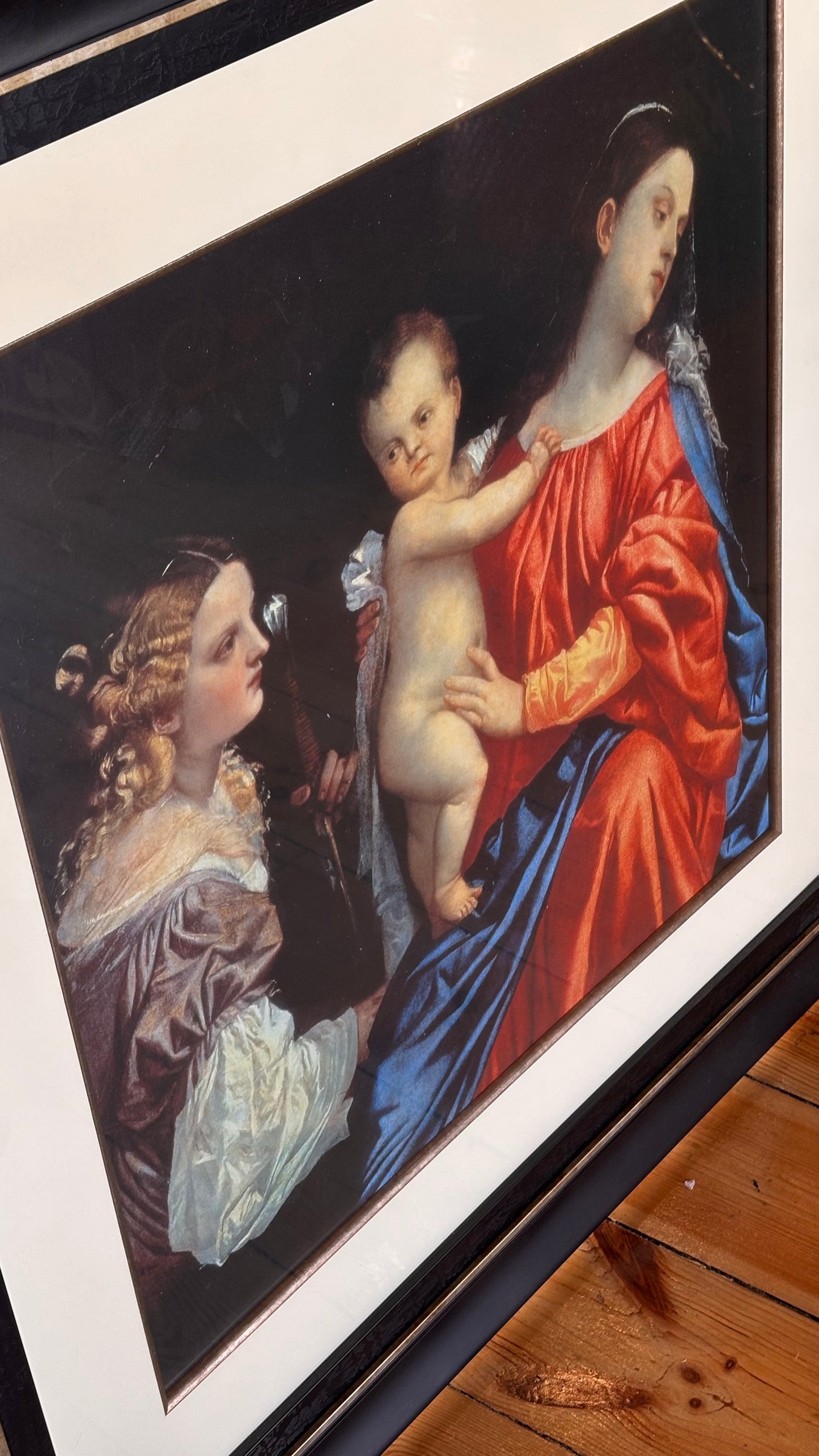 Framed Exhibition Print – Titian’s Sacra Conversazione