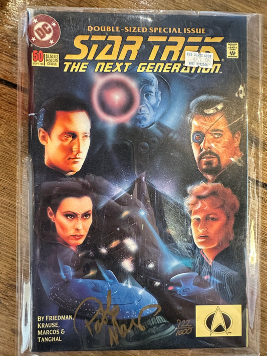 “Star Trek: The Next Generation" comic book, a Special Signed issue published in September 1993.