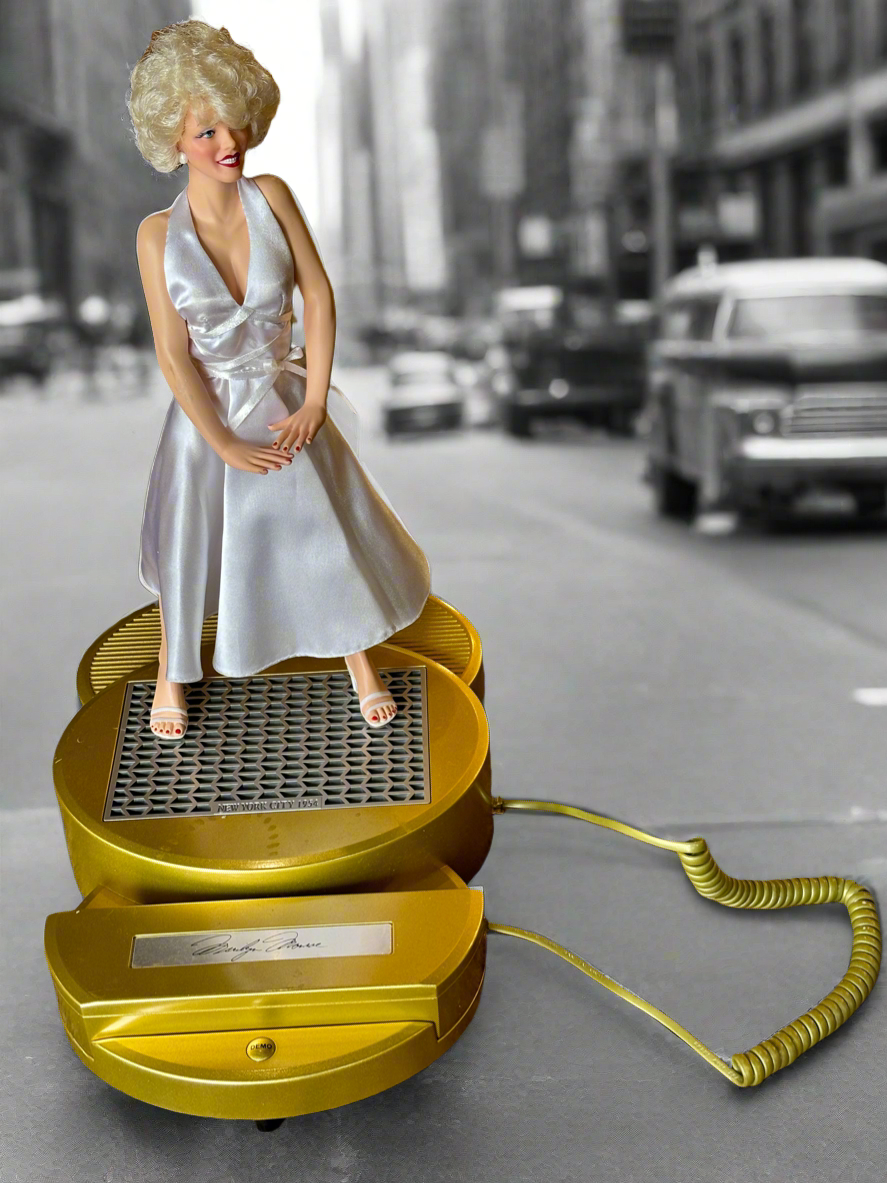 Marilyn Monroe Novelty Phone Seven Year Itch Telemania Collectable Telephone